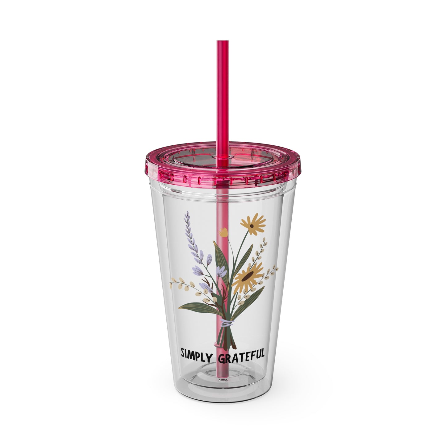 Simply Grateful - 16oz Tumbler