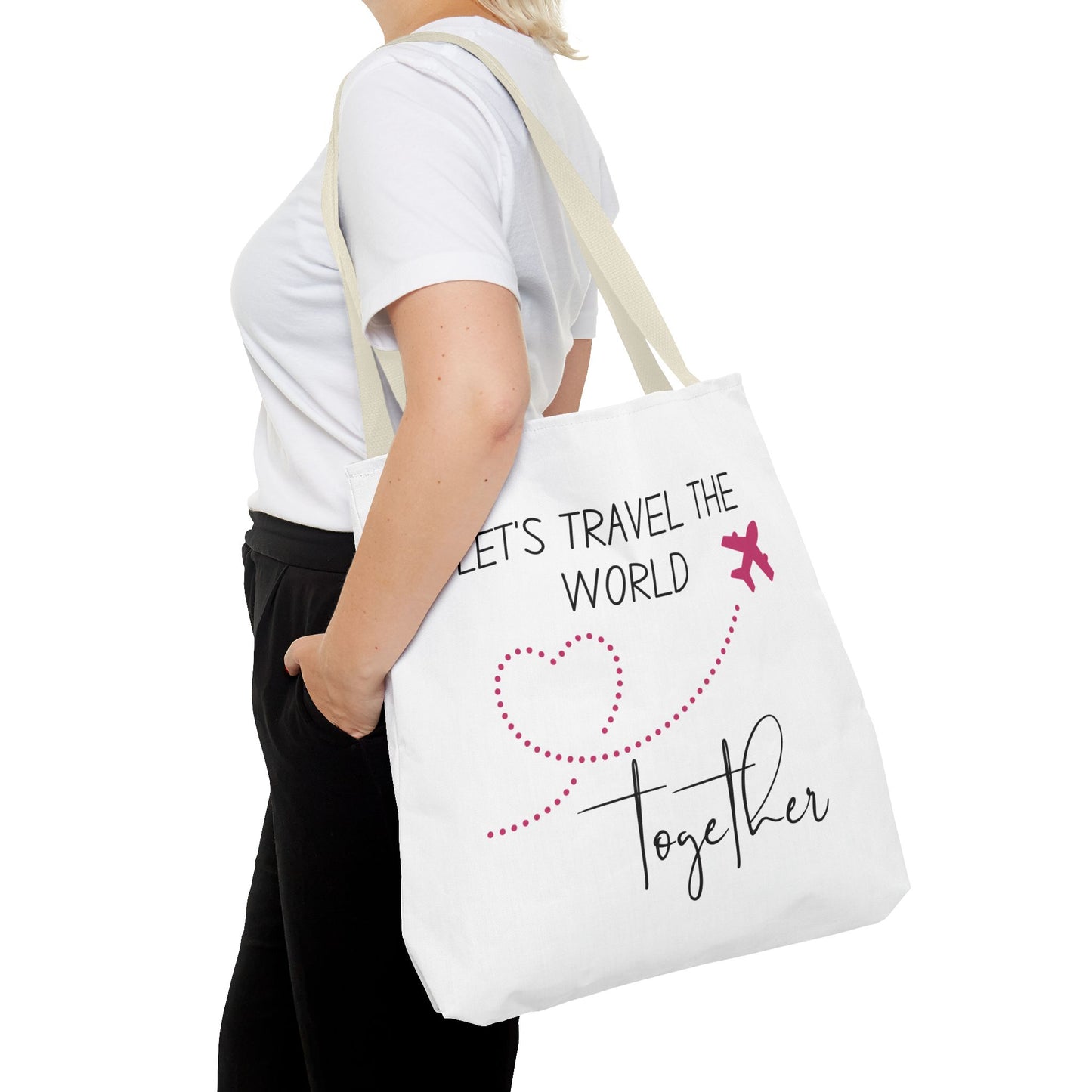 Let's Travel Together Tote Bag
