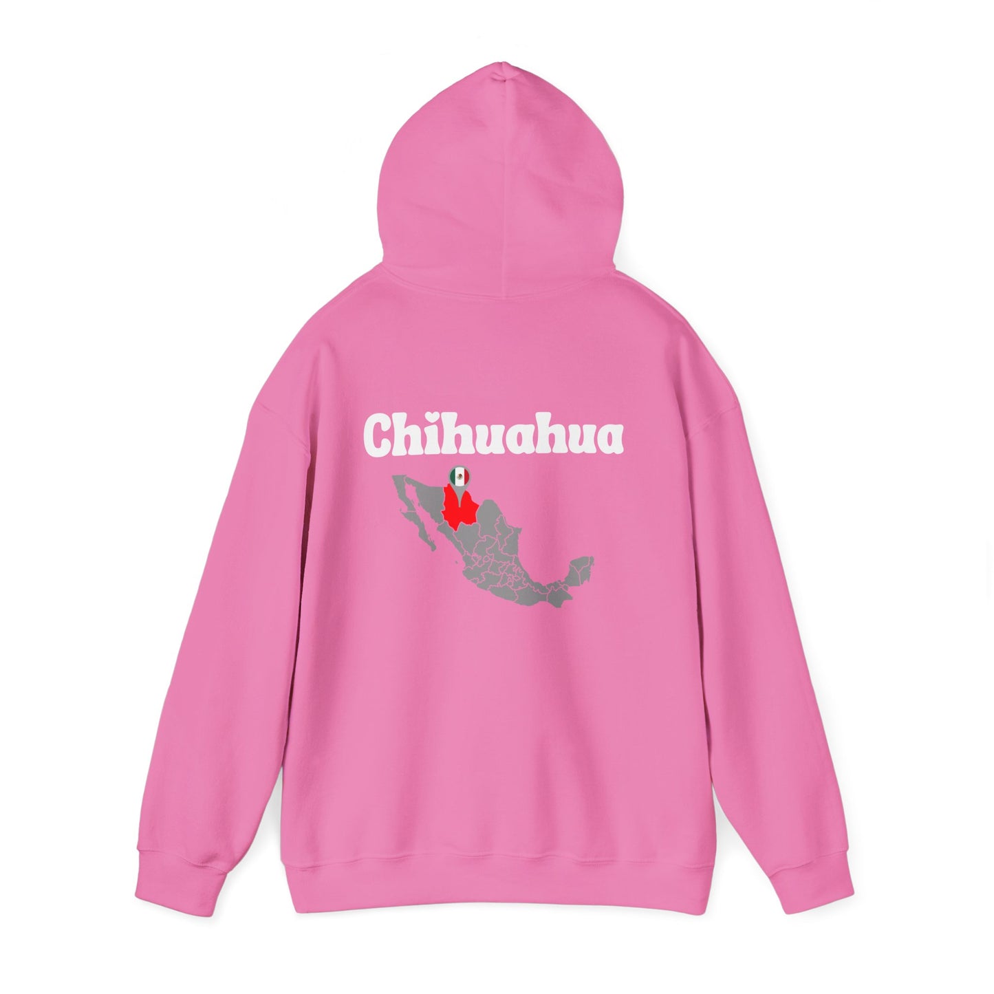 Chihuahua Mexico Pin Drop Hoodie