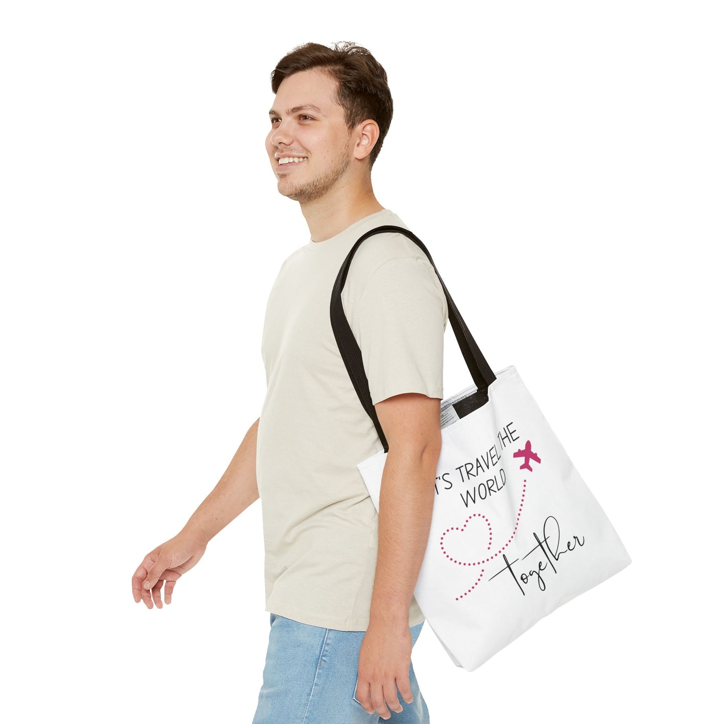 Let's Travel Together Tote Bag