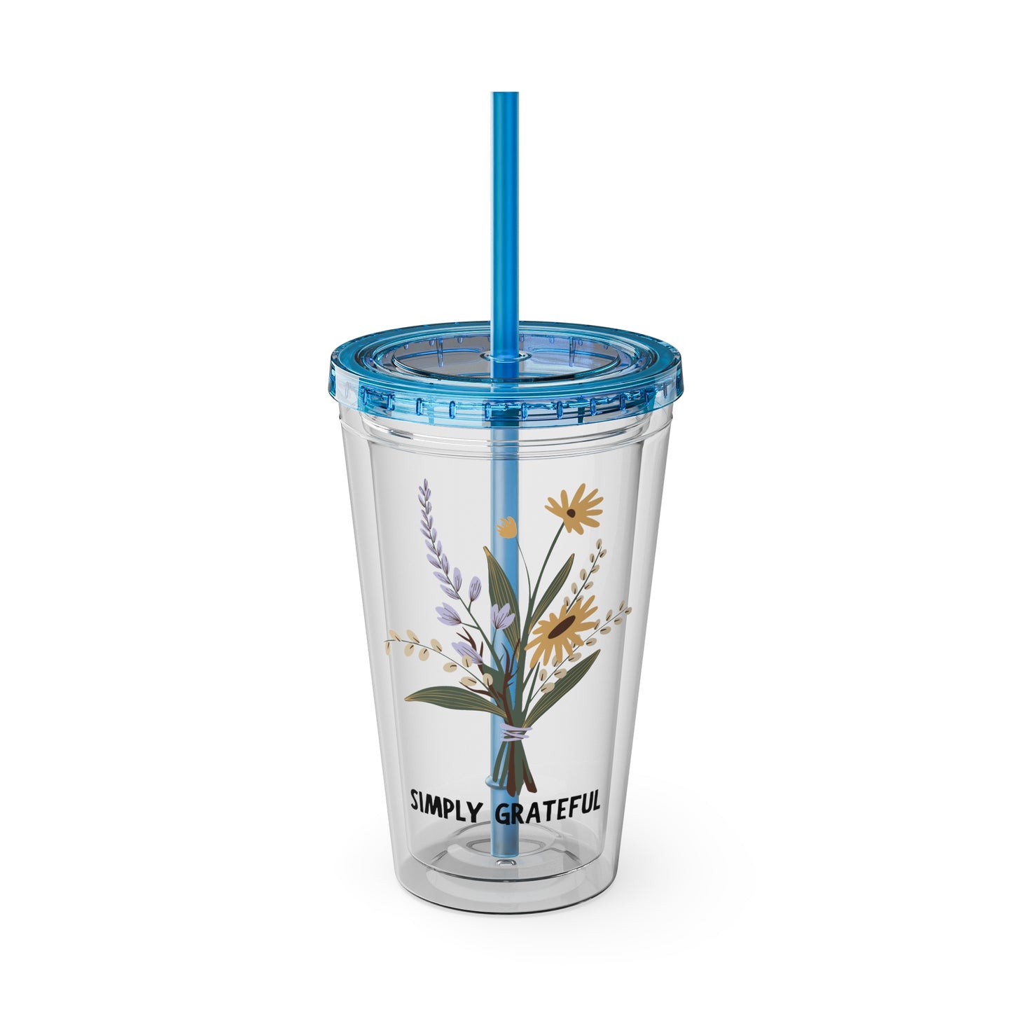 Simply Grateful - 16oz Tumbler