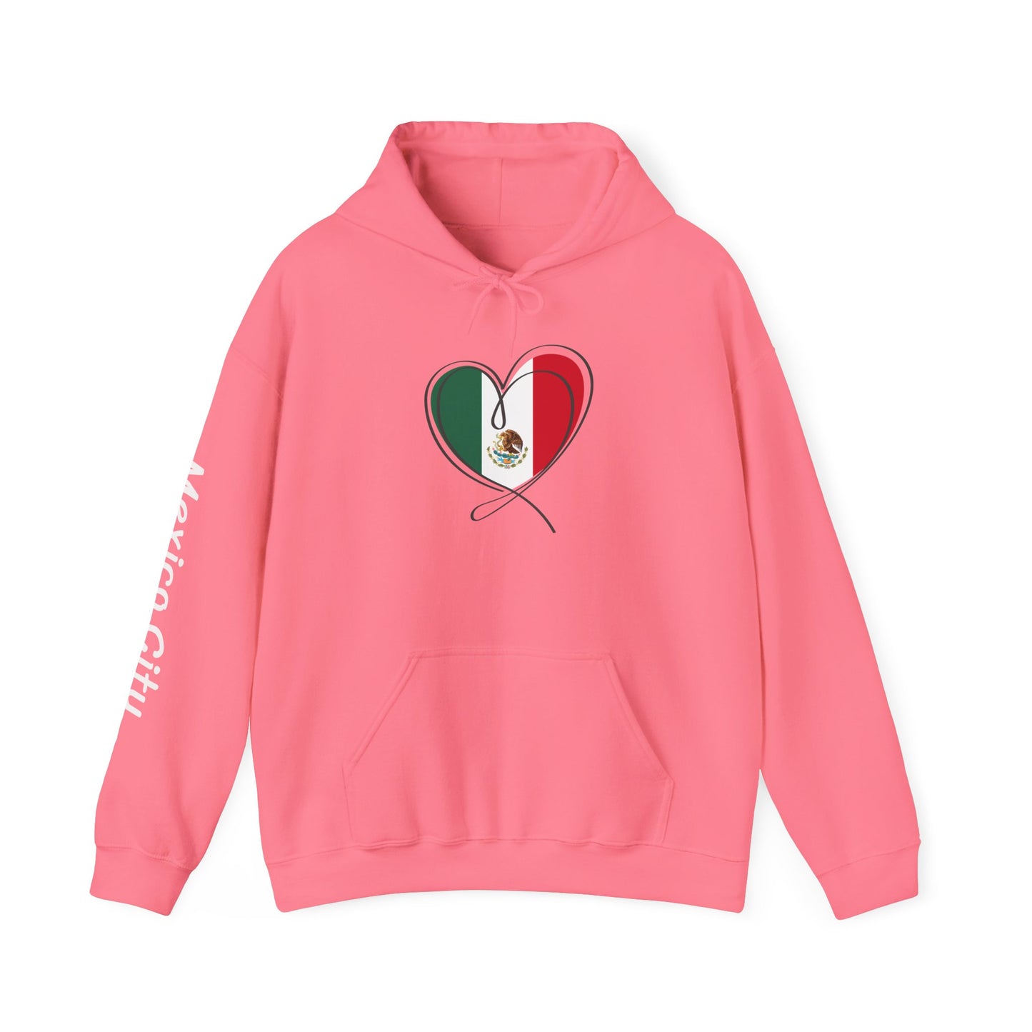 Corazón Mexicano - Mexico City Heart Hoodie