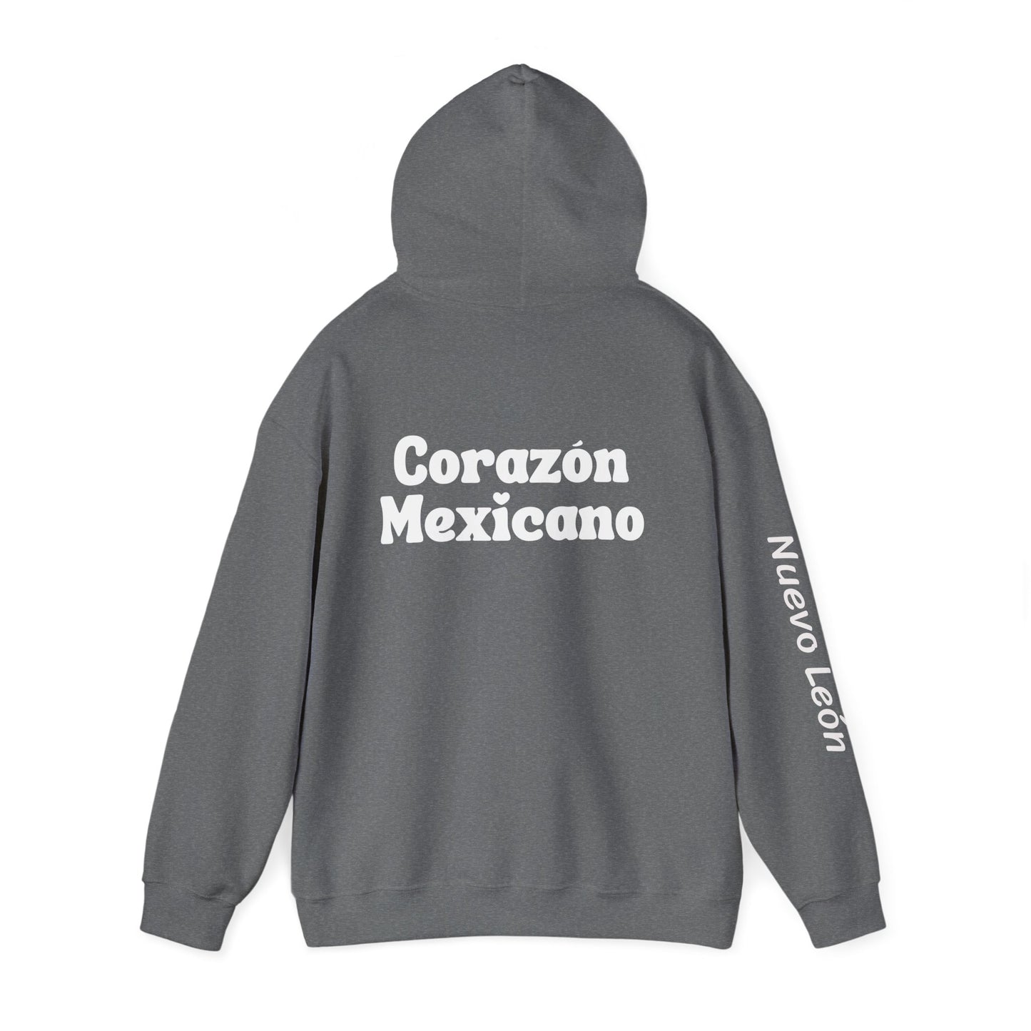 Corazón Mexicano - Nuevo León Heart Hoodie