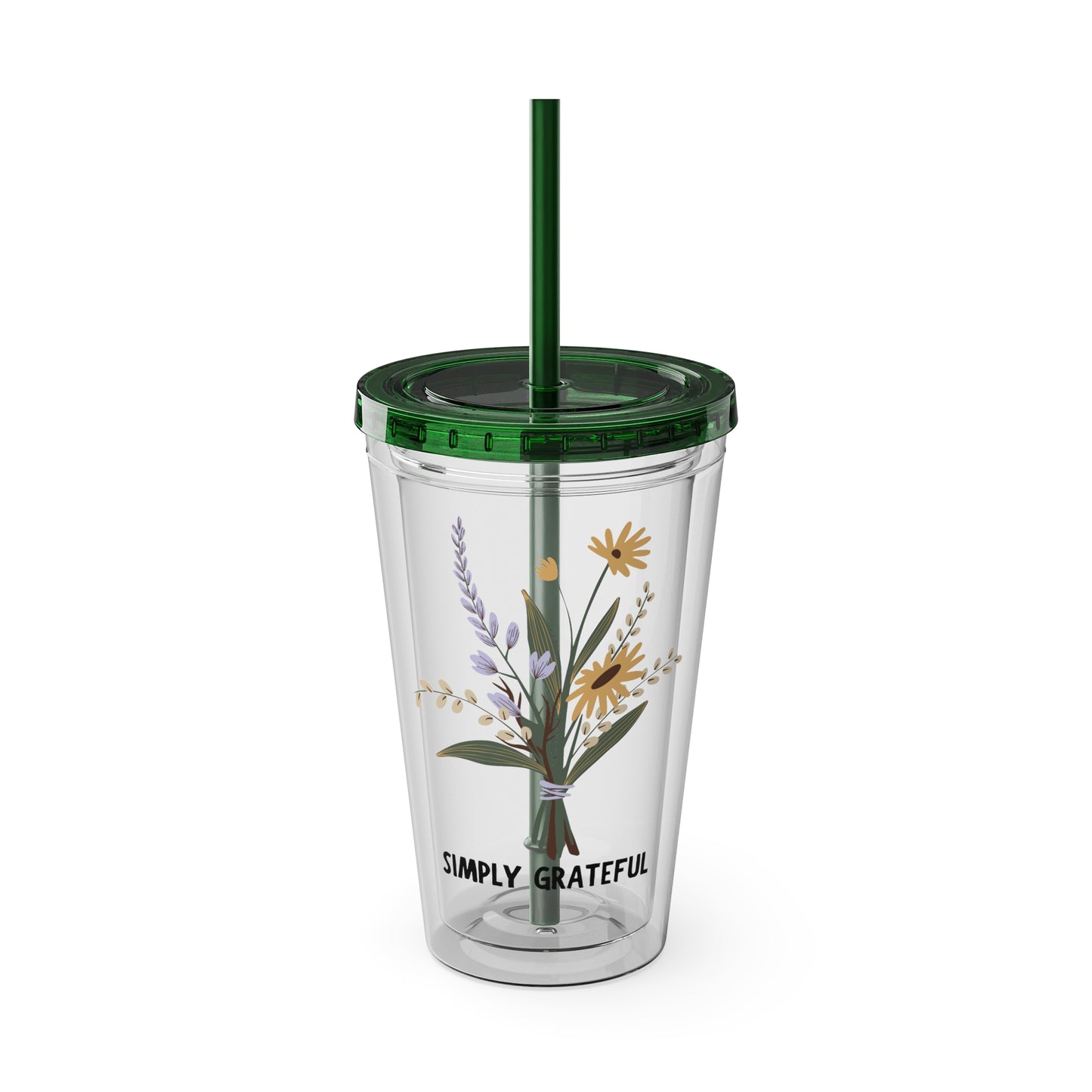 Simply Grateful - 16oz Tumbler