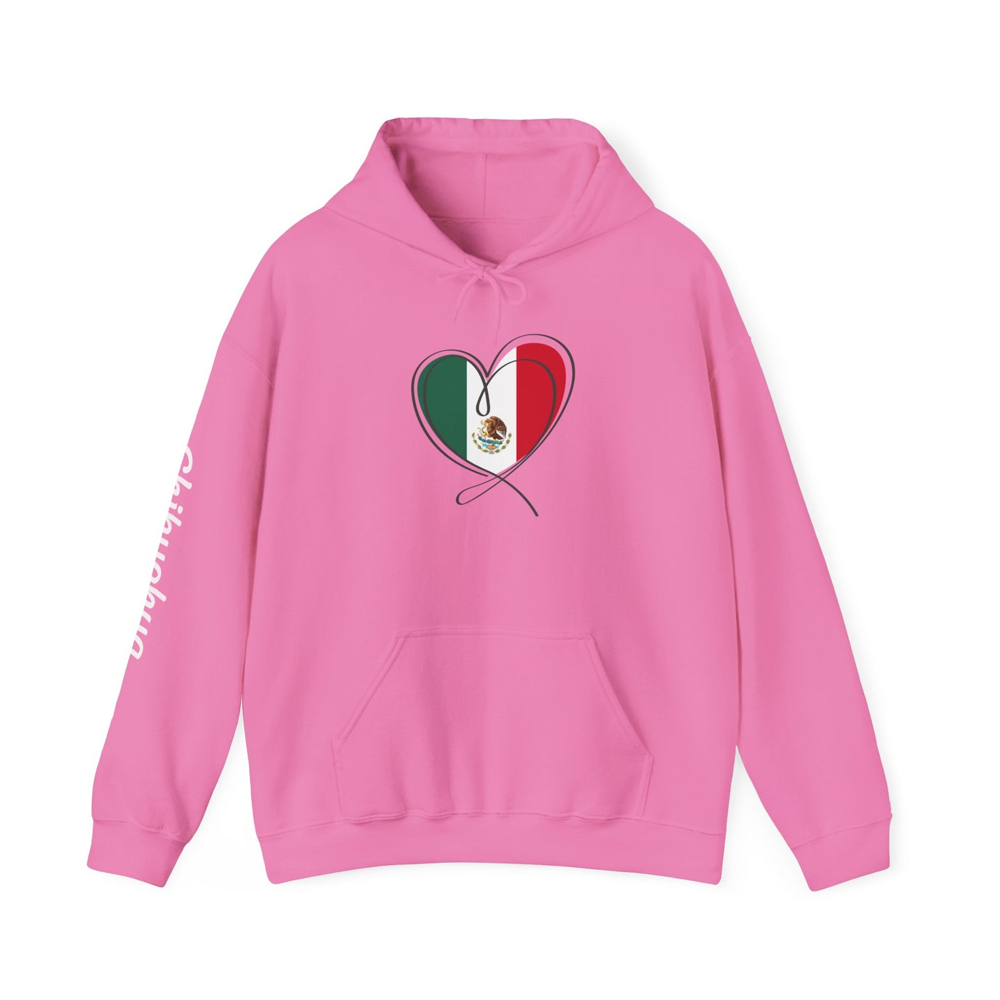 Corazón Mexicano - Chihuahua Heart Hoodie