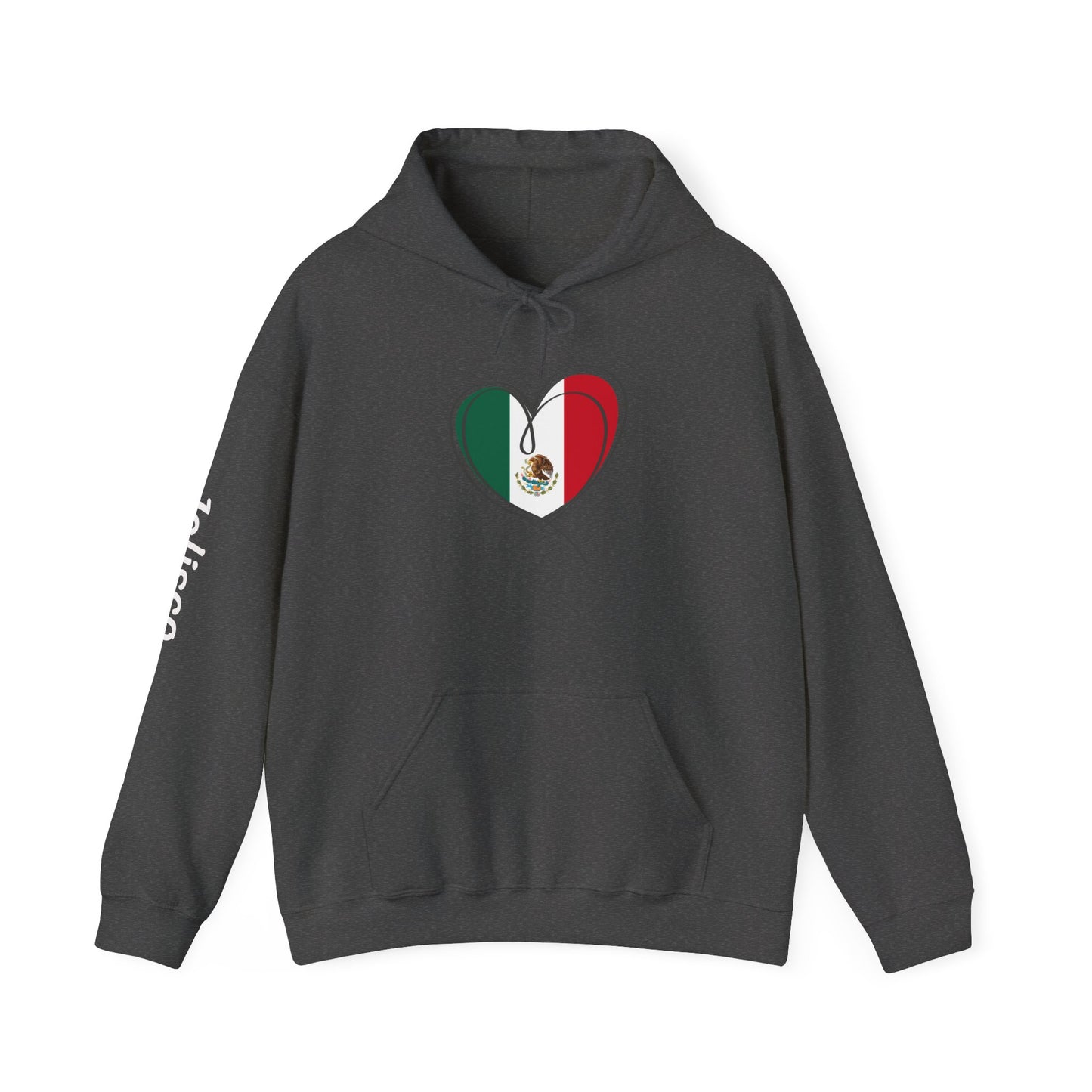 Corazón Mexicano - Jalisco Heart Hoodie