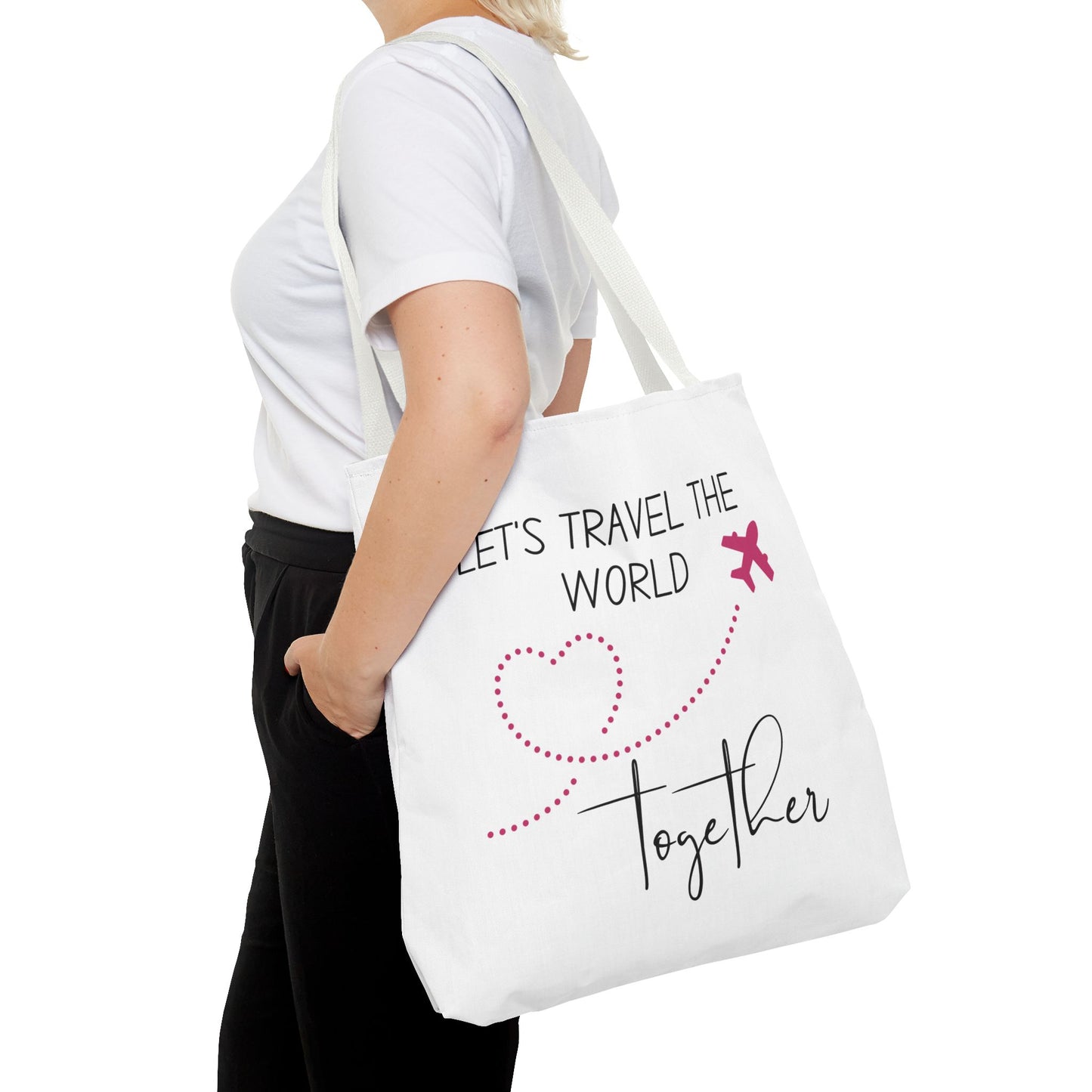 Let's Travel Together Tote Bag