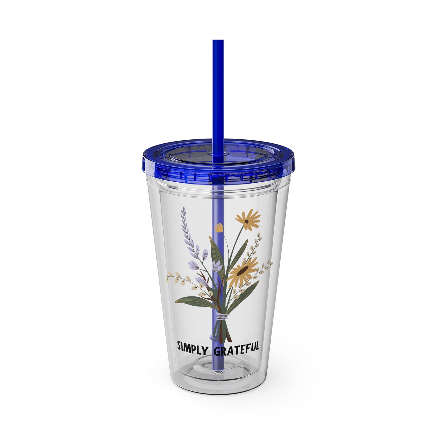 Simply Grateful - 16oz Tumbler