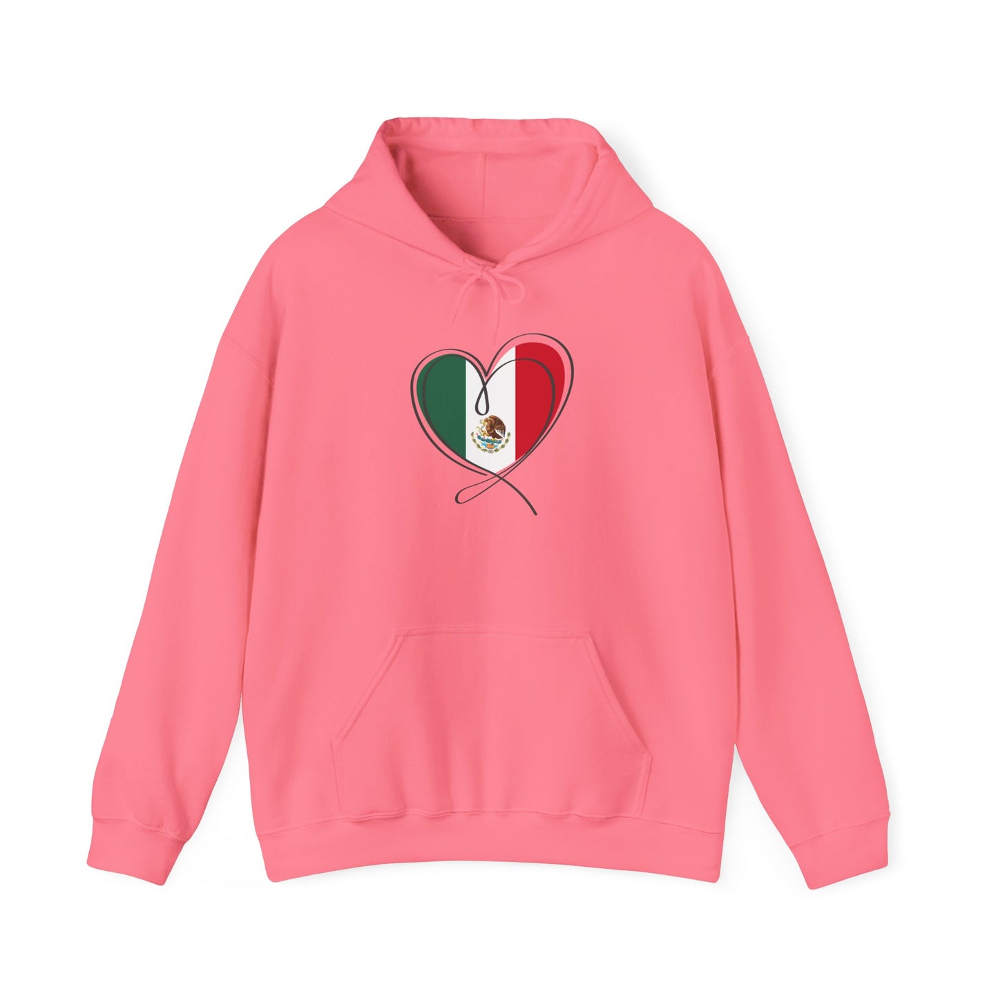 Corazón Mexicano - Heart Hoodie