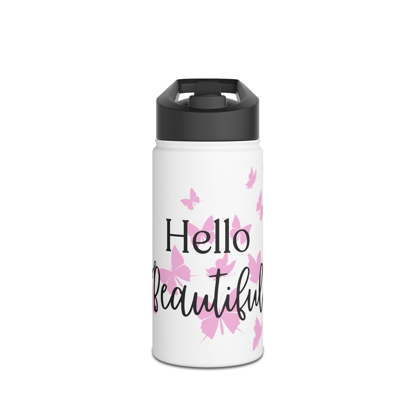 Hello Beautiful Stainless Steel Water Bottle