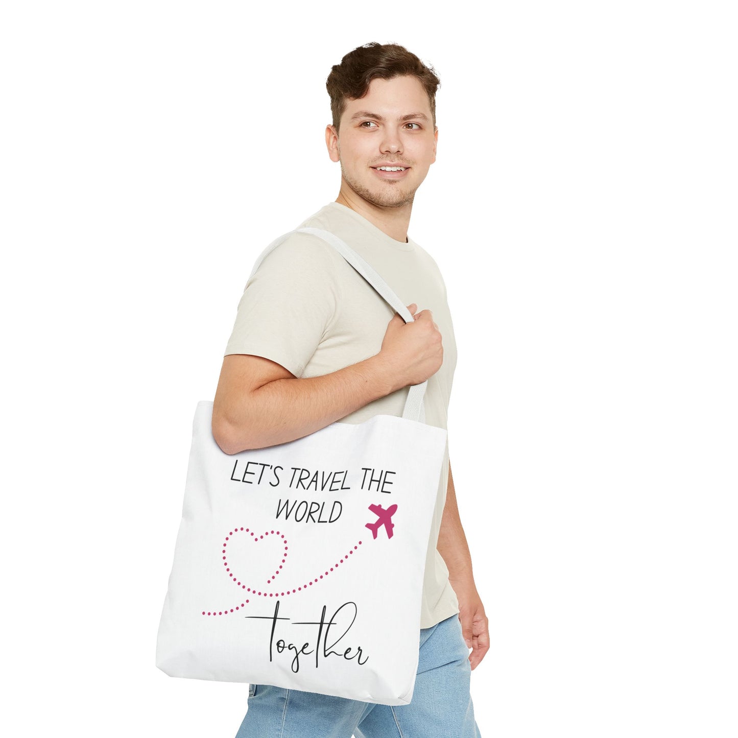 Let's Travel Together Tote Bag