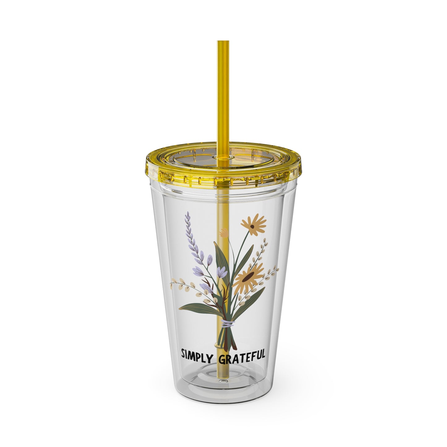 Simply Grateful - 16oz Tumbler