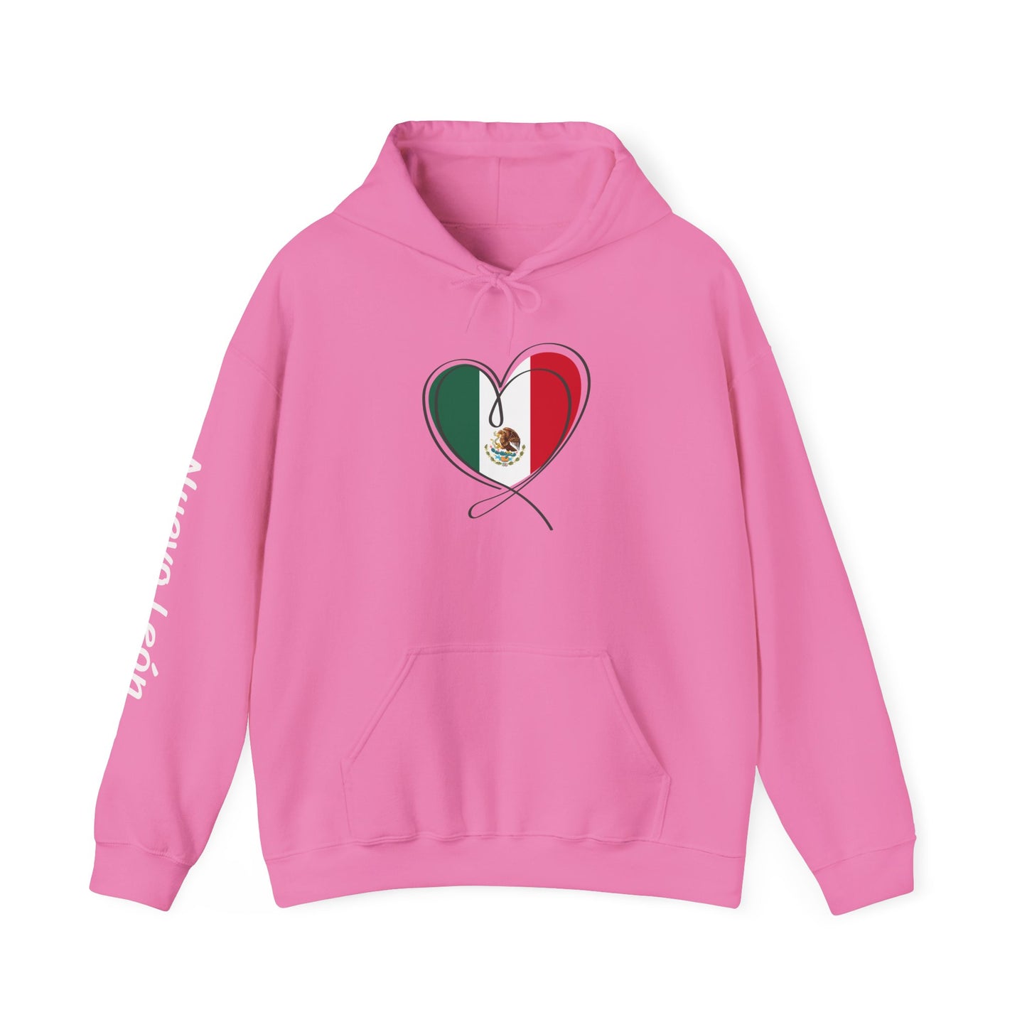 Corazón Mexicano - Nuevo León Heart Hoodie