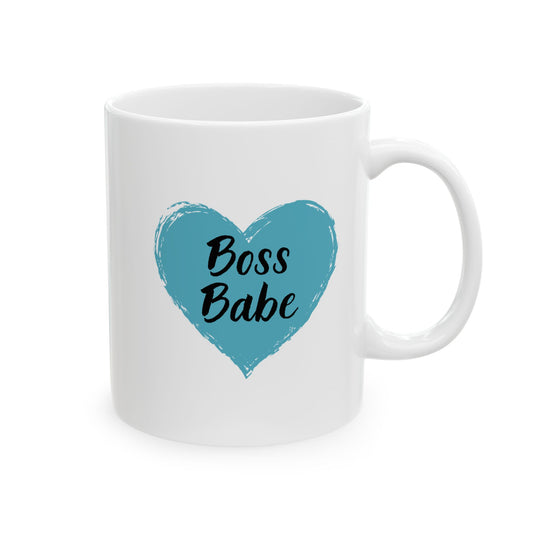 Boss Babe Coffee Ceramic Mug, 11oz