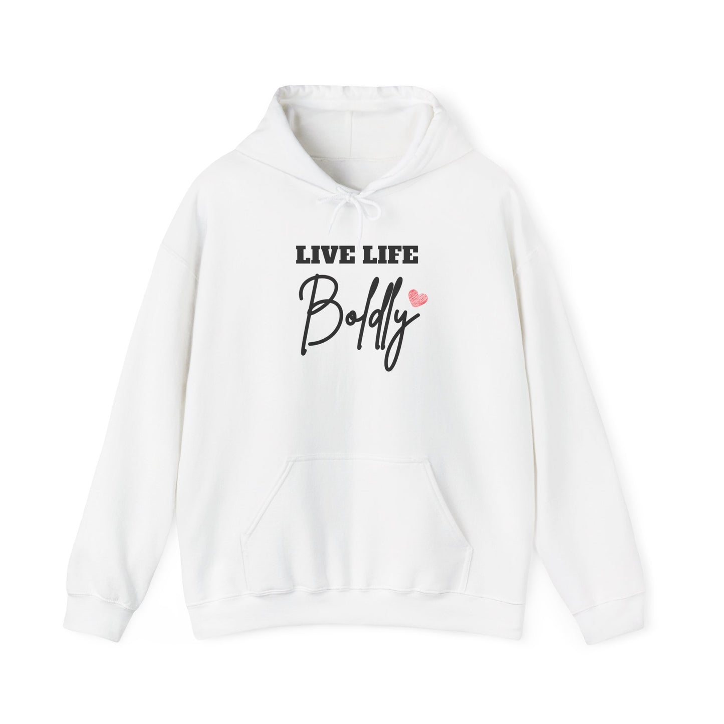 Live Life Boldly Unisex Heavy Blend™ Hooded Sweatshirt