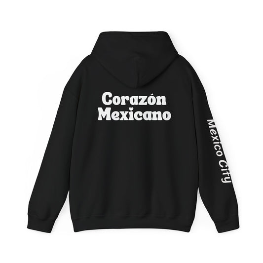 Corazón Mexicano - Mexico City Heart Hoodie