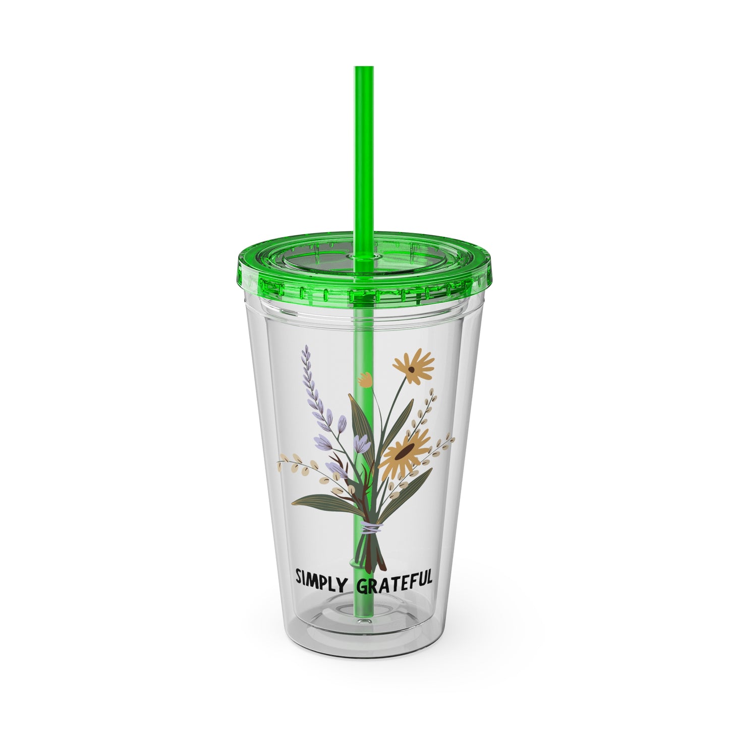 Simply Grateful - 16oz Tumbler