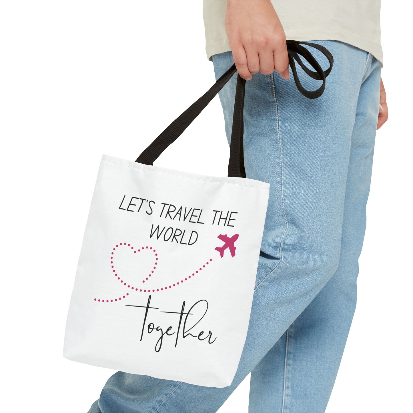 Let's Travel Together Tote Bag
