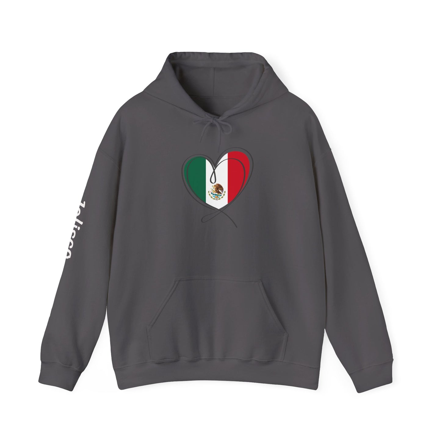 Corazón Mexicano - Jalisco Heart Hoodie