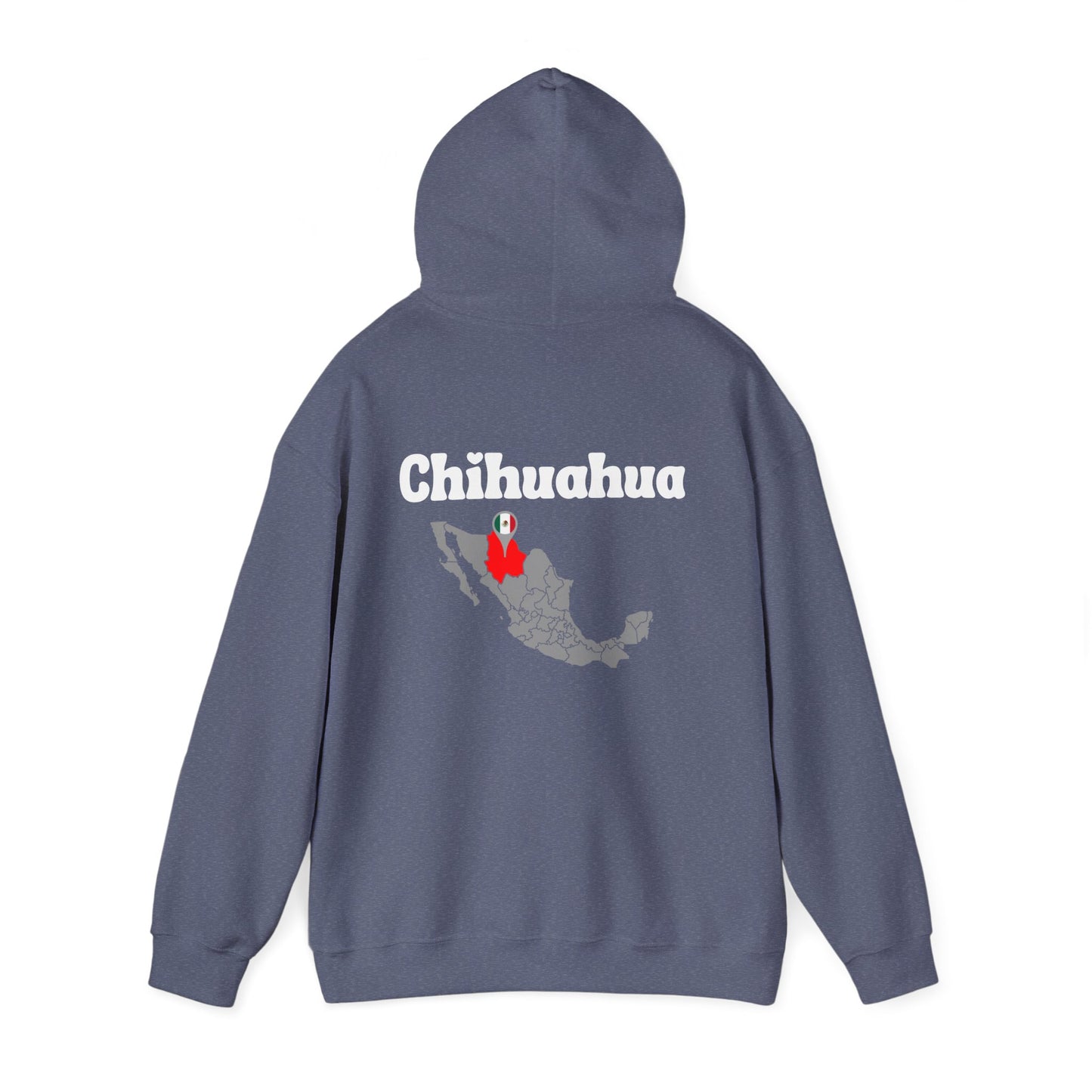 Chihuahua Mexico Pin Drop Hoodie