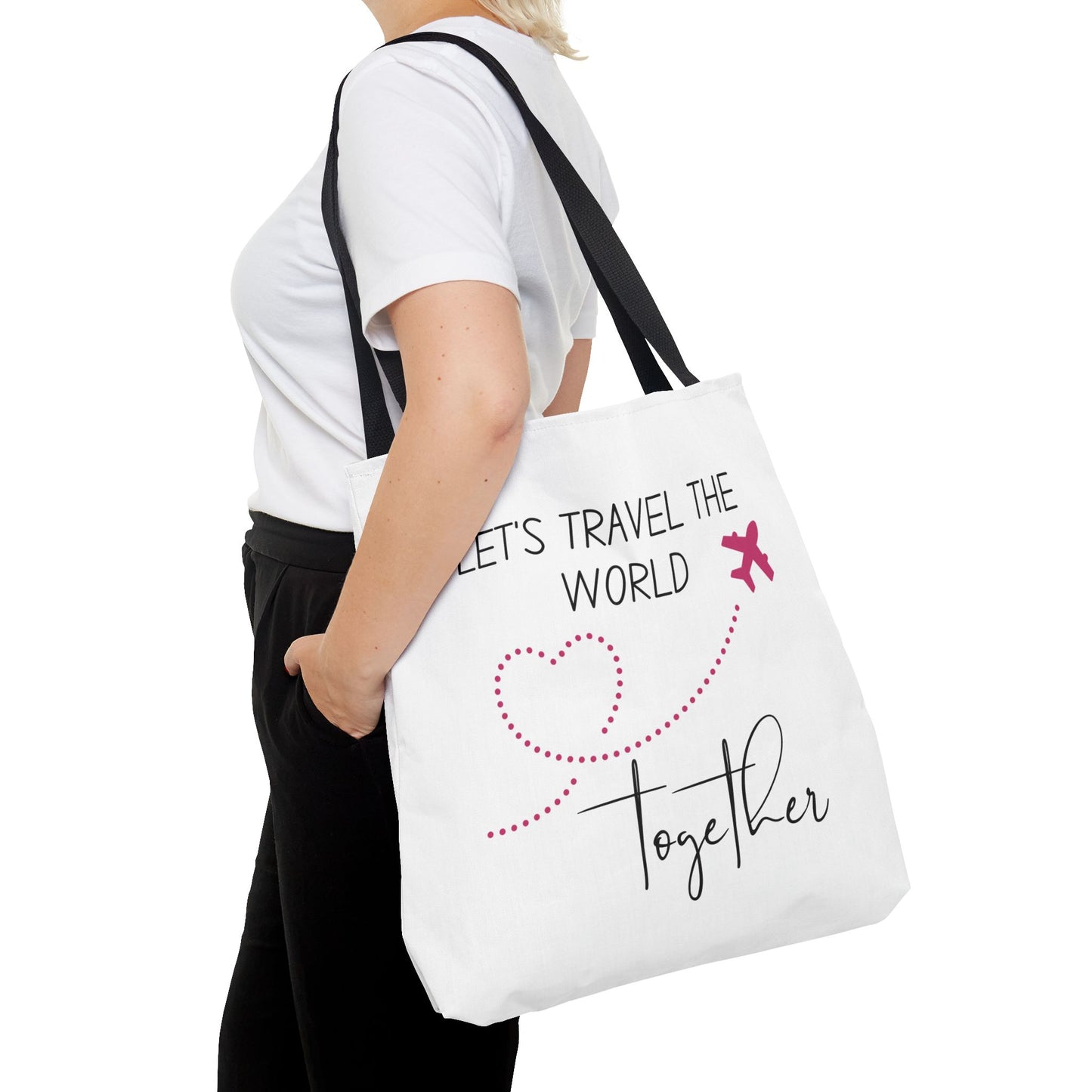 Let's Travel Together Tote Bag