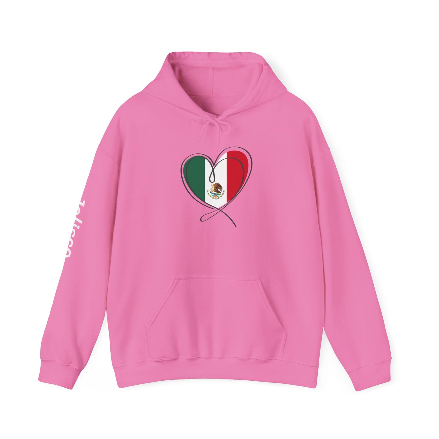 Corazón Mexicano - Jalisco Heart Hoodie