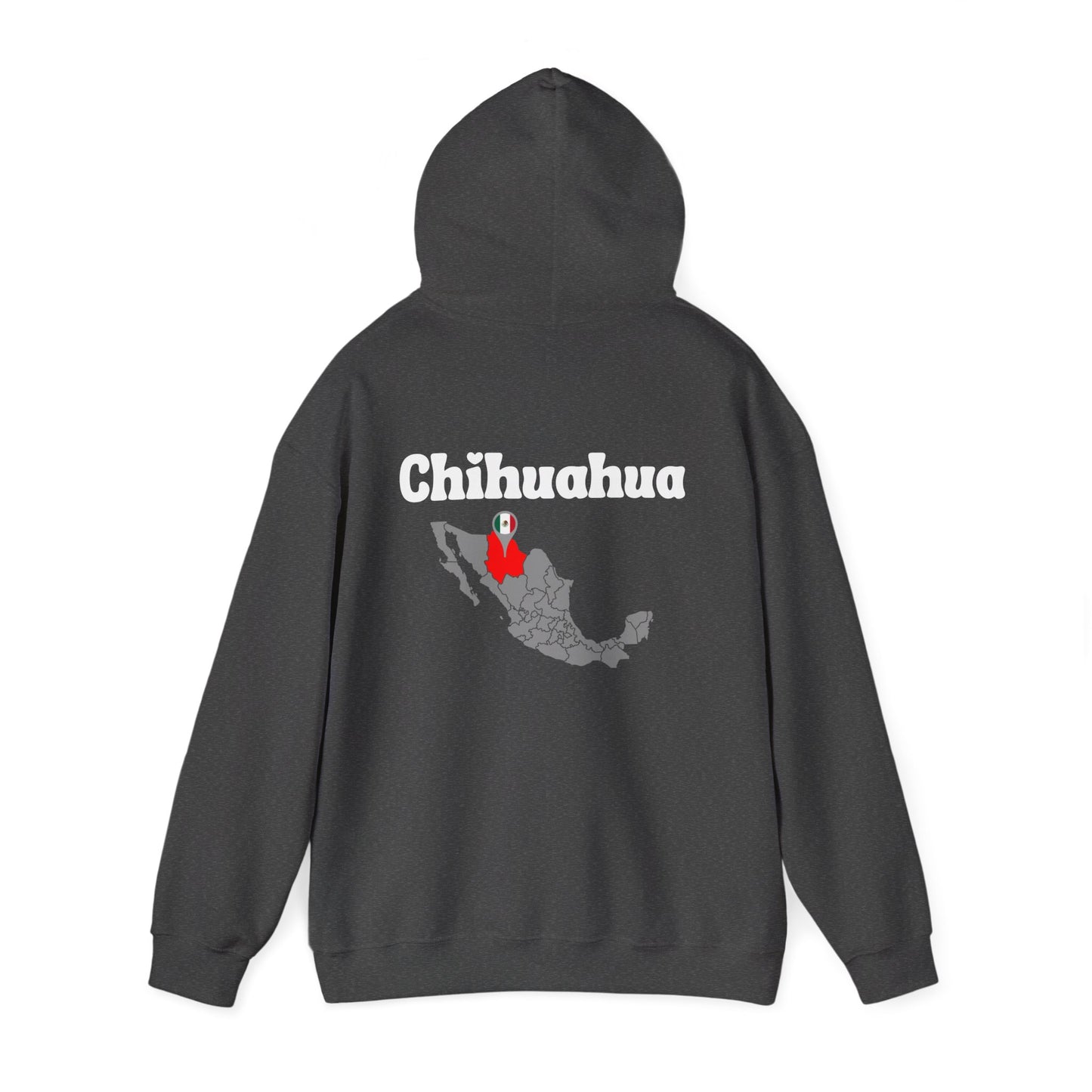 Chihuahua Mexico Pin Drop Hoodie