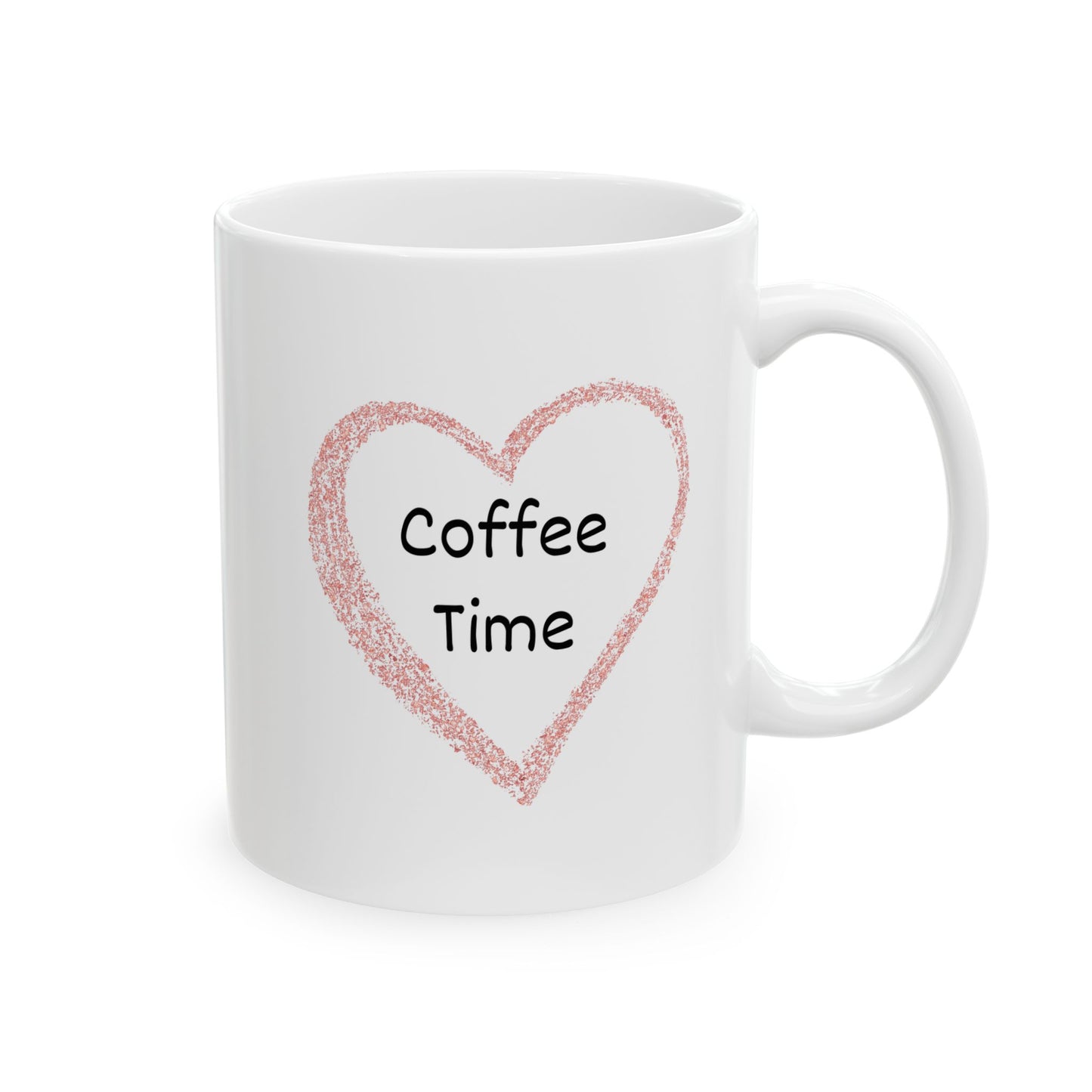 Coffee Time Ceramic Mug, 11oz