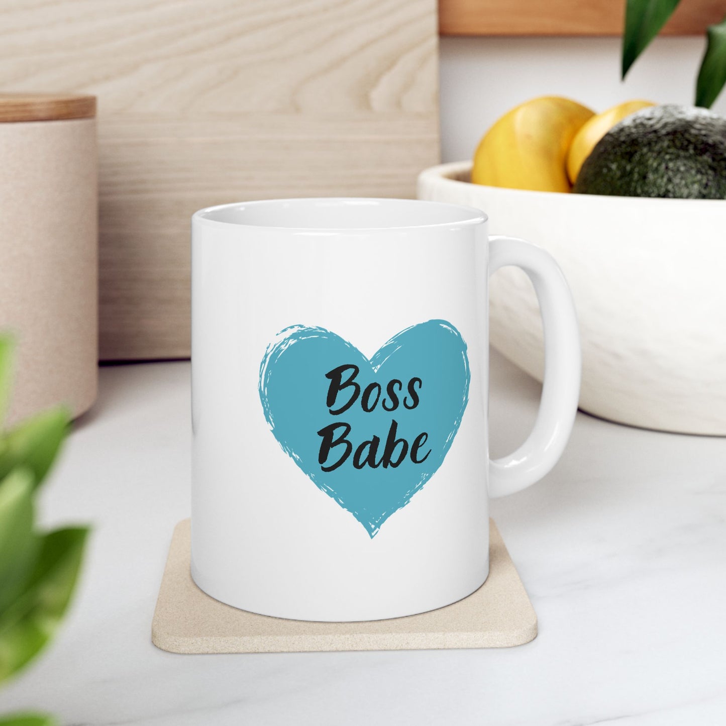 Boss Babe Coffee Ceramic Mug, 11oz