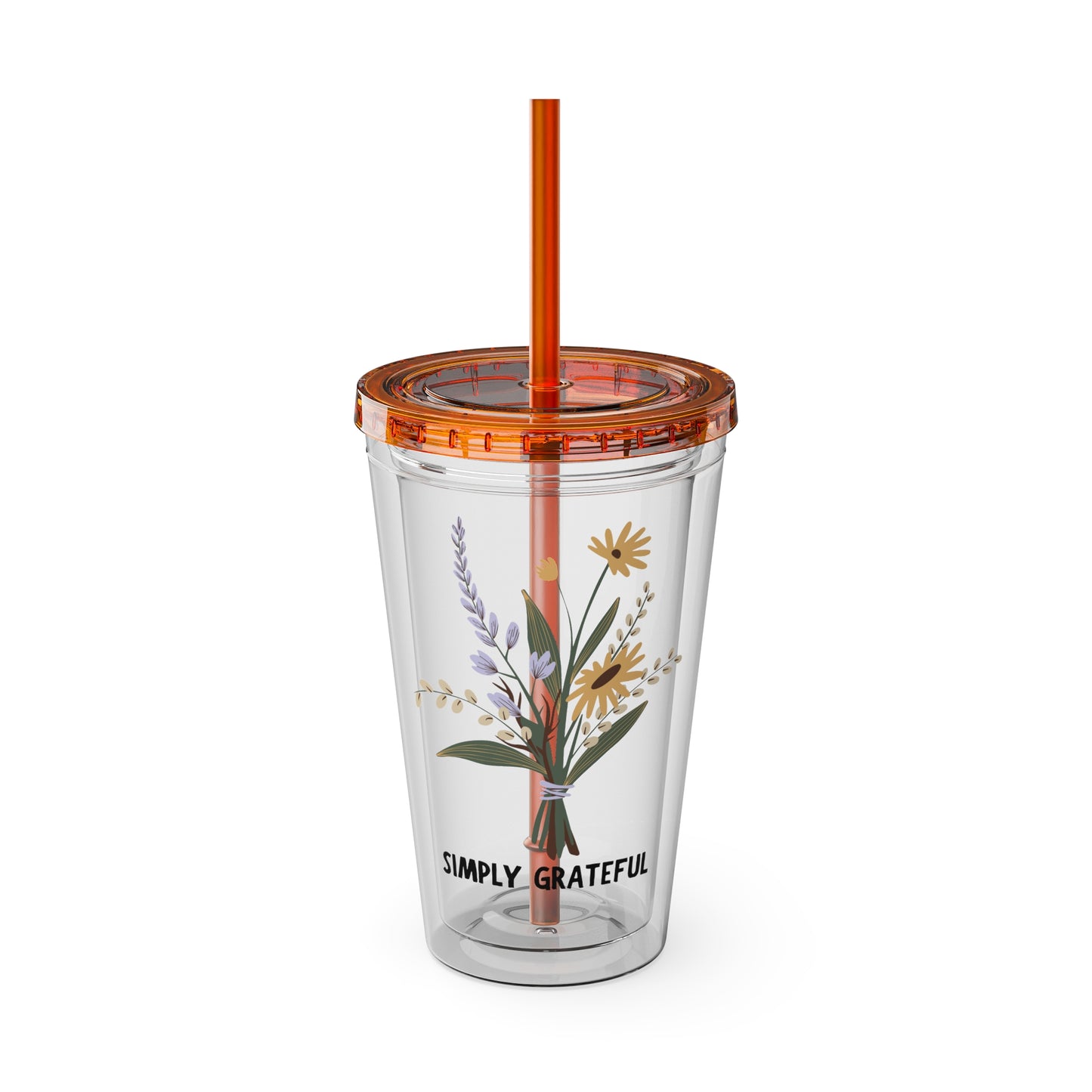 Simply Grateful - 16oz Tumbler