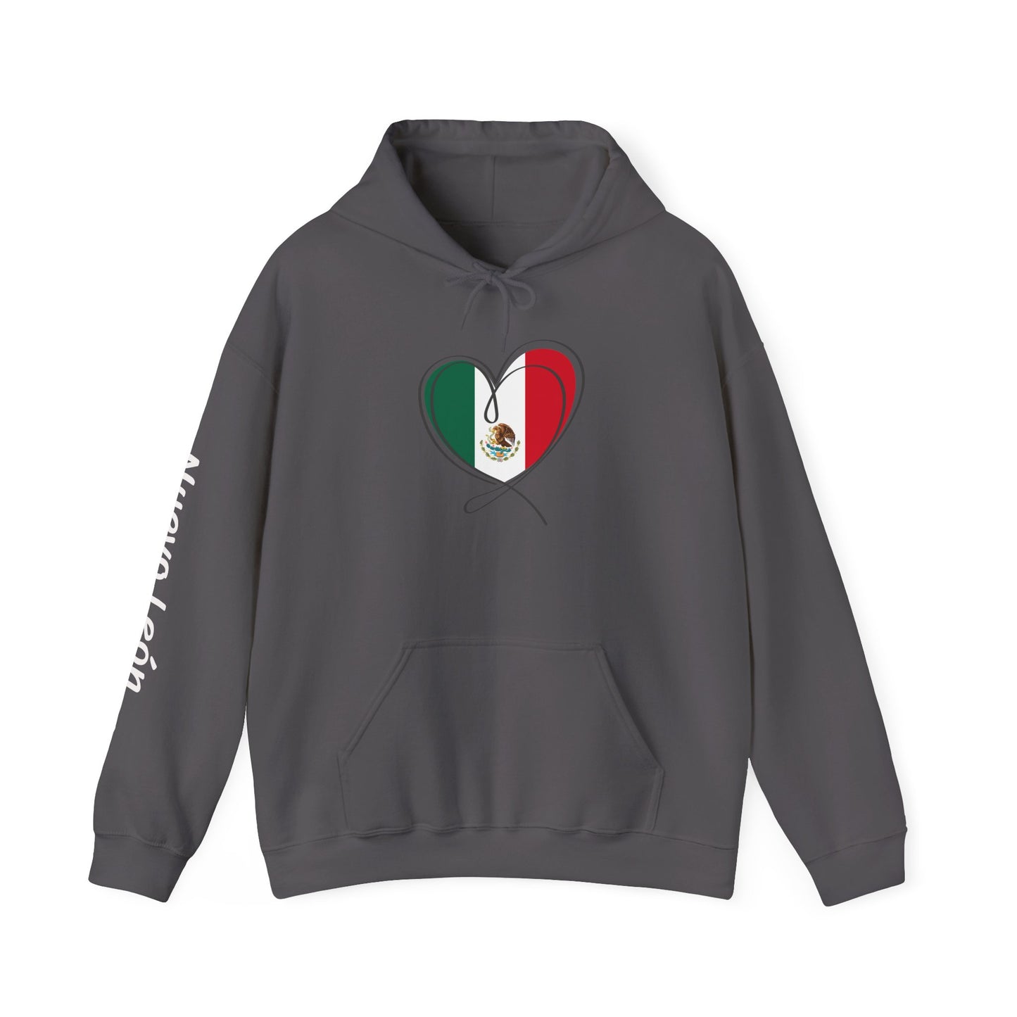 Corazón Mexicano - Nuevo León Heart Hoodie