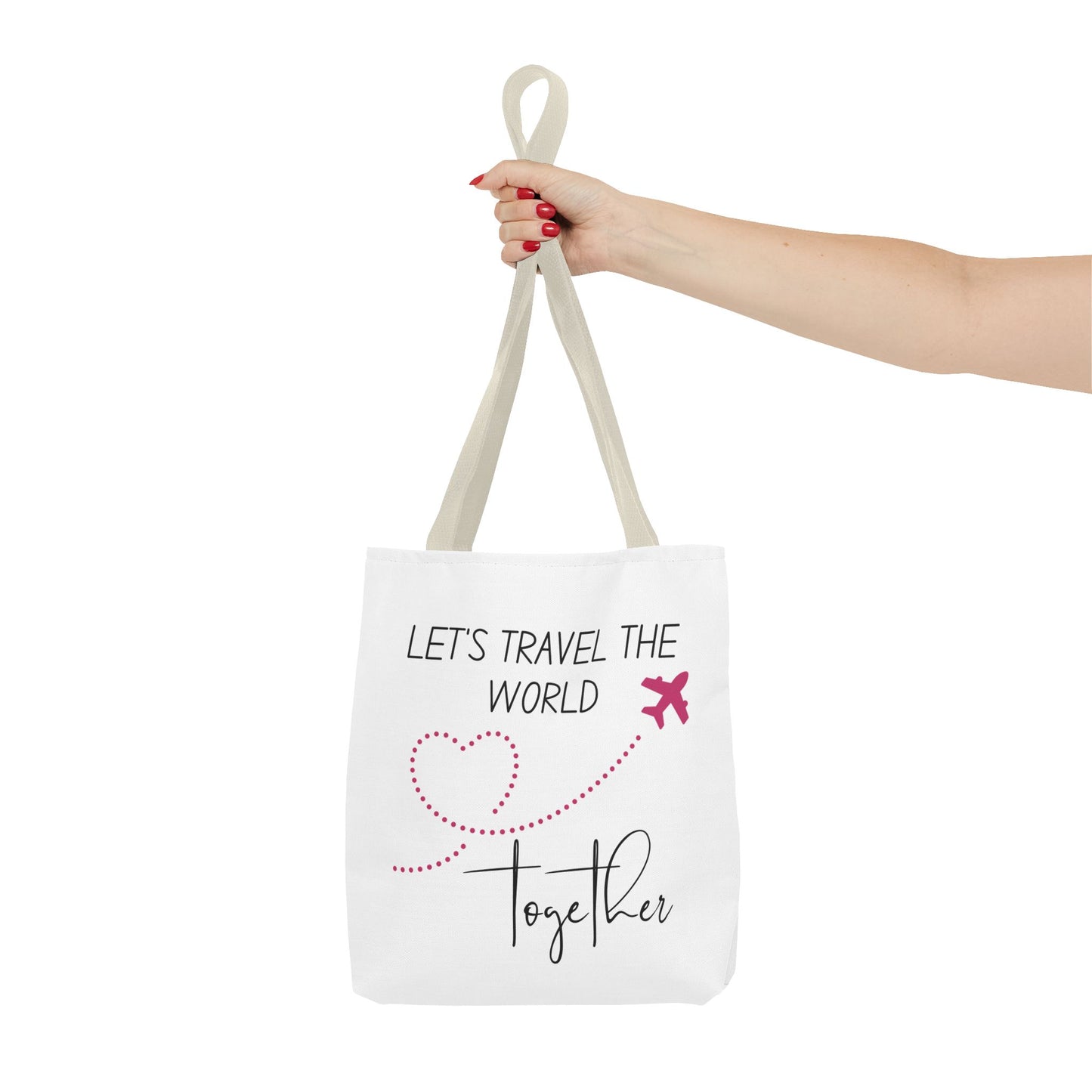 Let's Travel Together Tote Bag