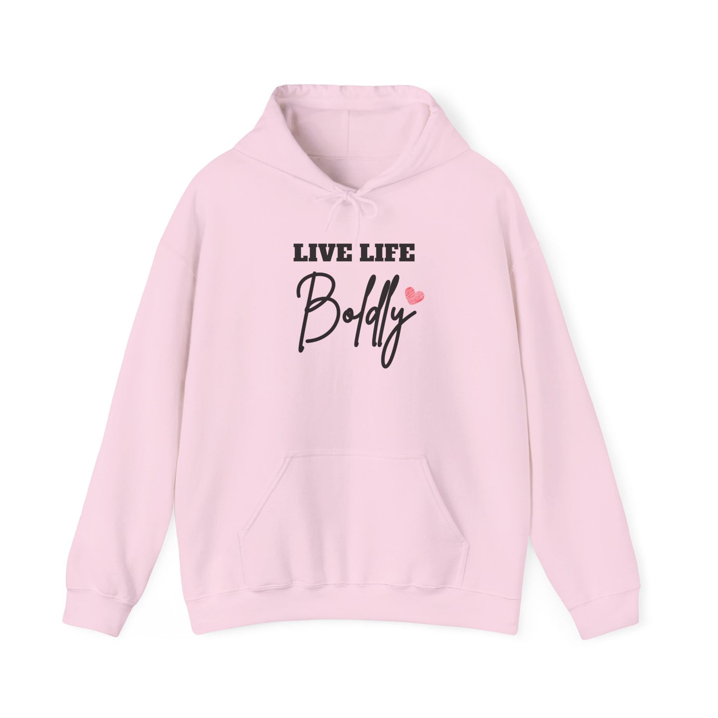 Live Life Boldly Unisex Heavy Blend™ Hooded Sweatshirt