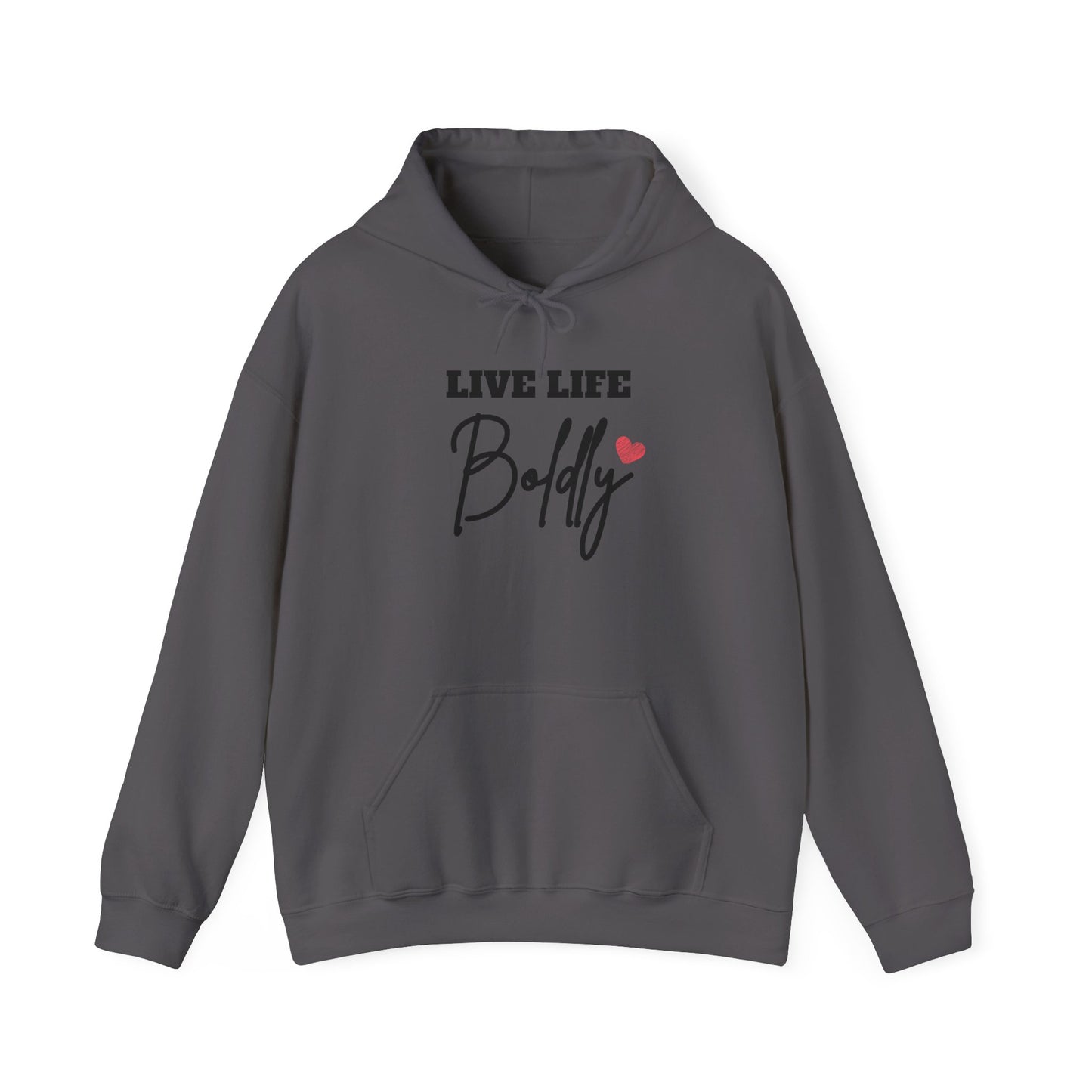 Live Life Boldly Unisex Heavy Blend™ Hooded Sweatshirt