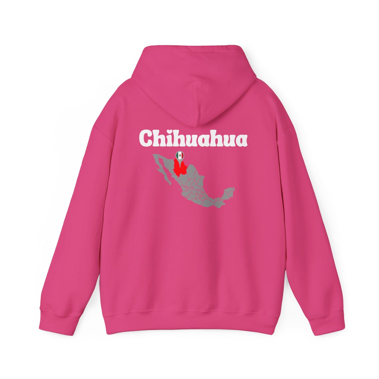 Chihuahua Mexico Pin Drop Hoodie