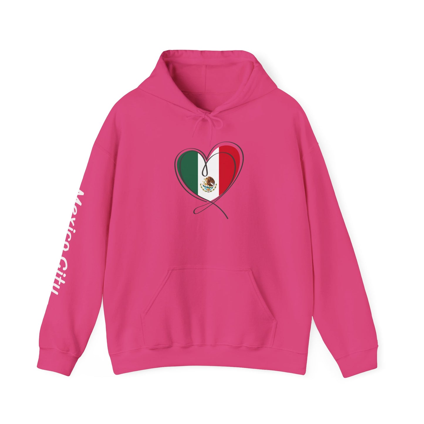 Corazón Mexicano - Mexico City Heart Hoodie