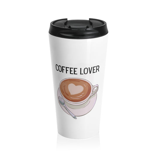 Coffee Lover Stainless Steel Travel Mug