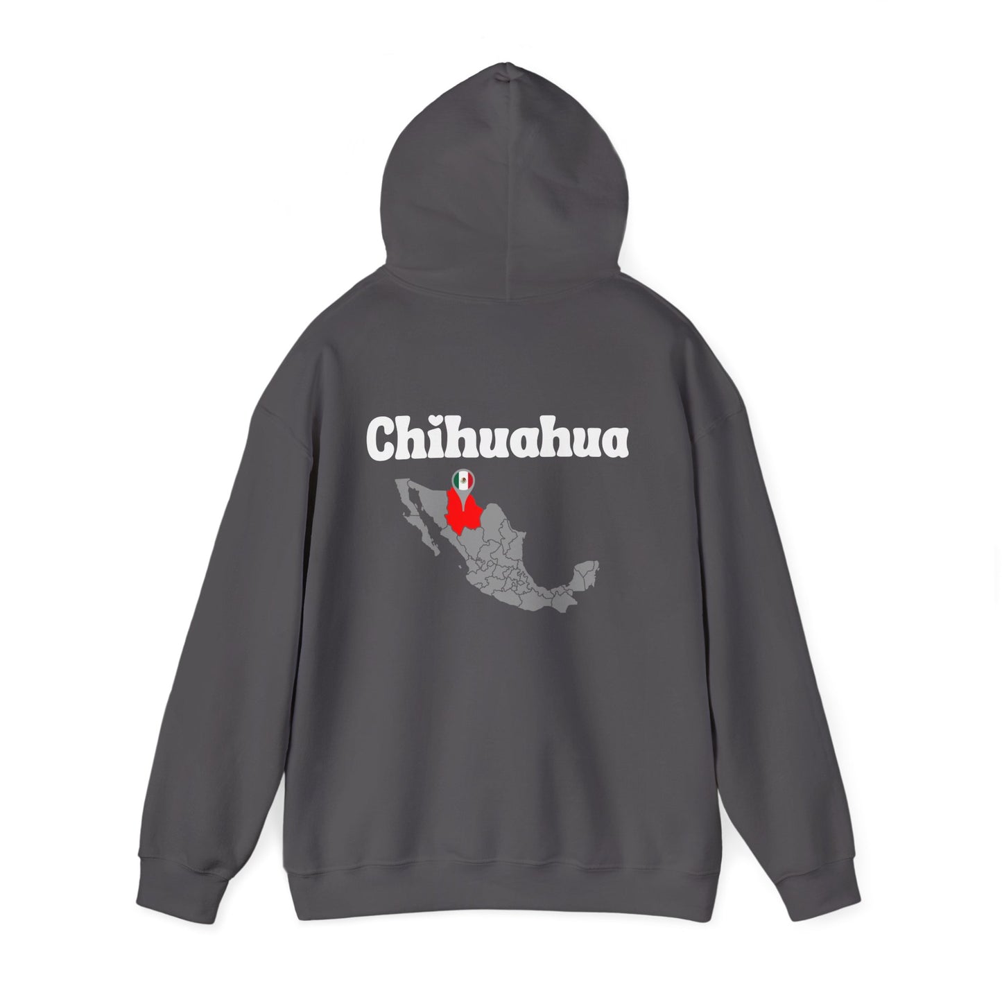Chihuahua Mexico Pin Drop Hoodie