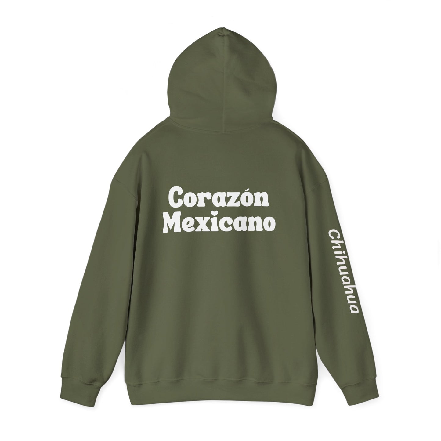 Corazón Mexicano - Chihuahua Heart Hoodie