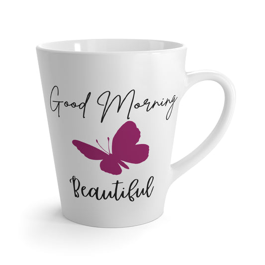 Good Morning Beautiful Latte Mug
