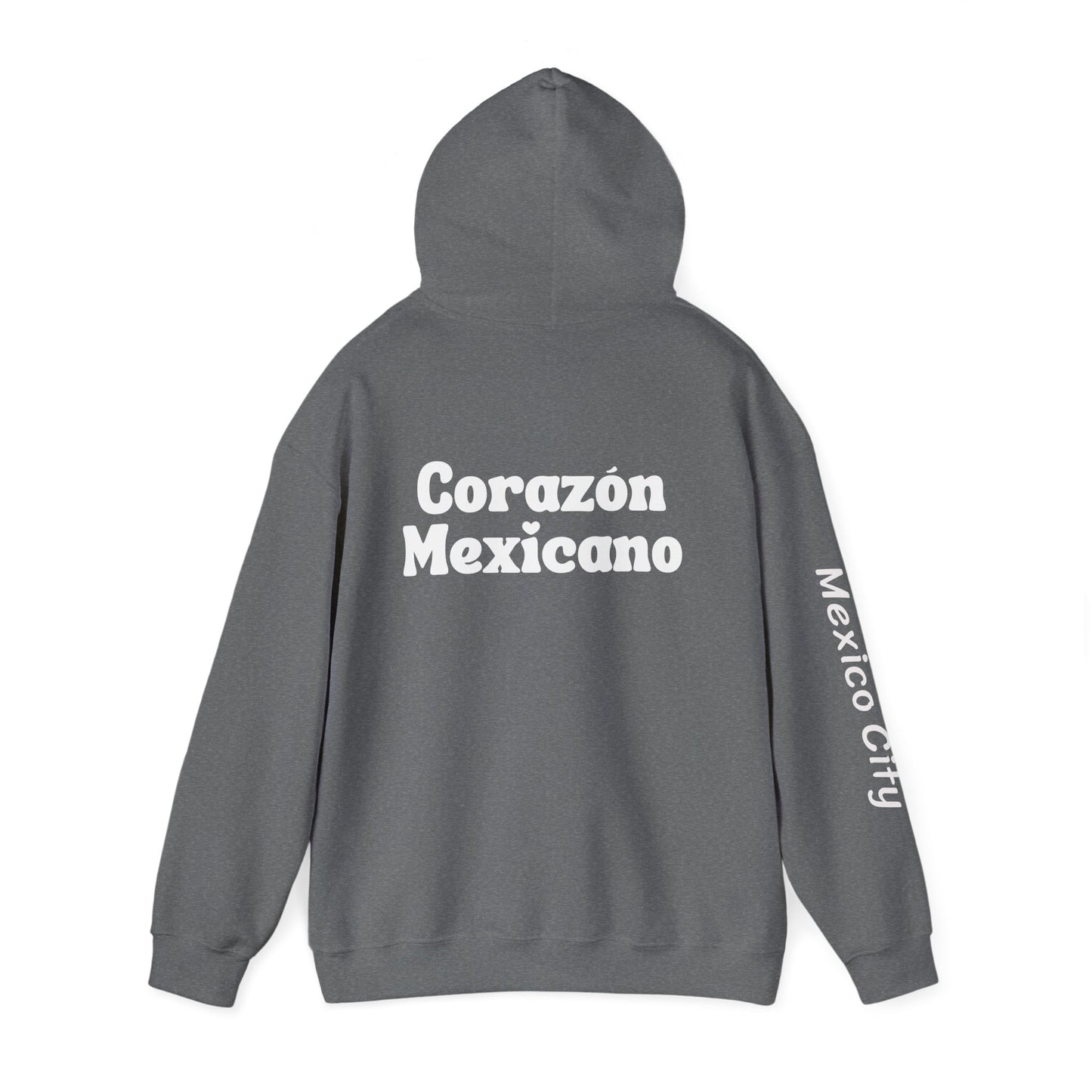 Corazón Mexicano - Mexico City Heart Hoodie