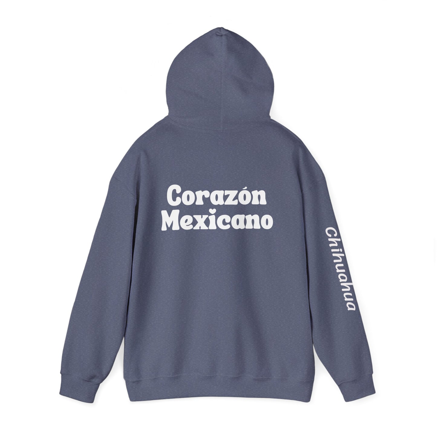 Corazón Mexicano - Chihuahua Heart Hoodie