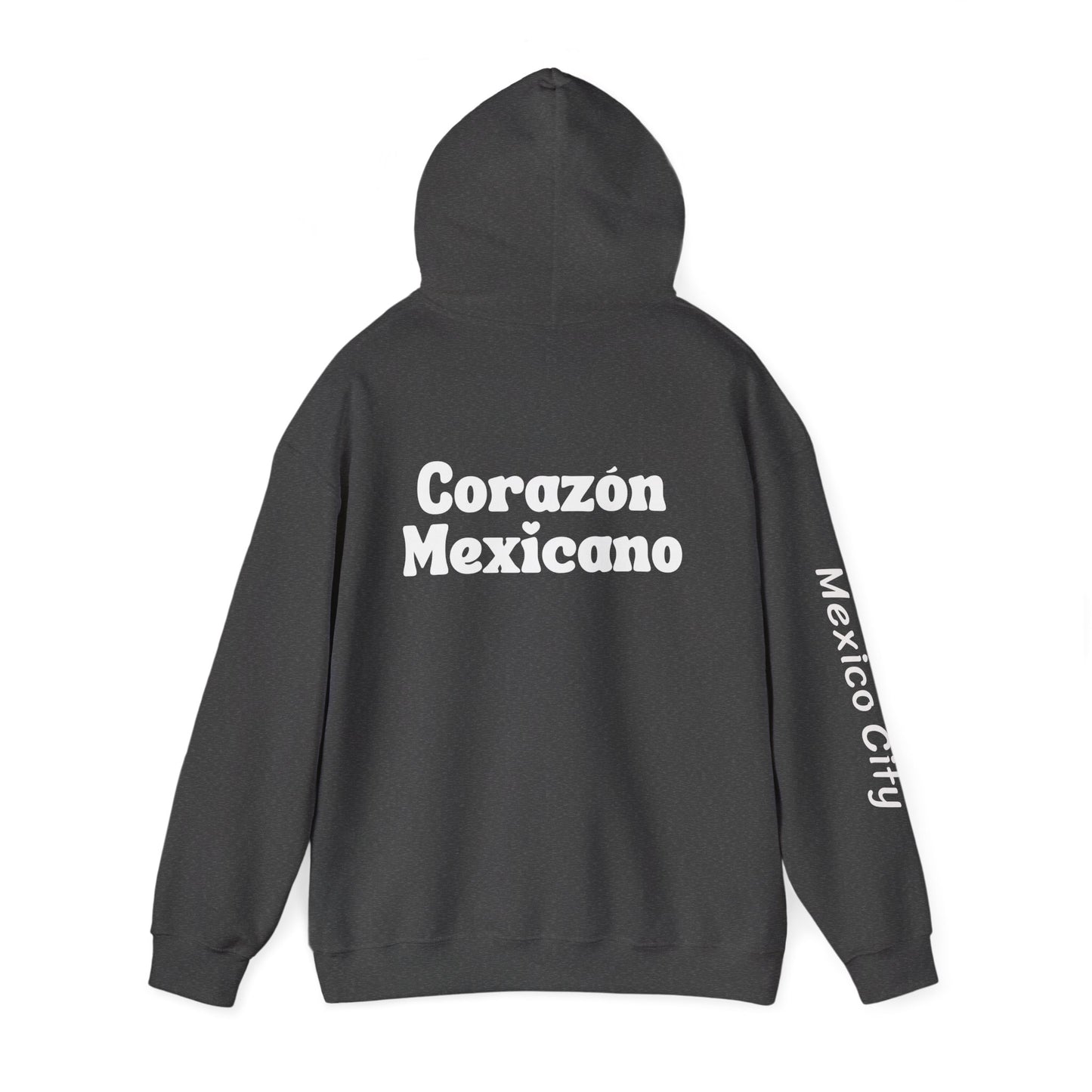 Corazón Mexicano - Mexico City Heart Hoodie
