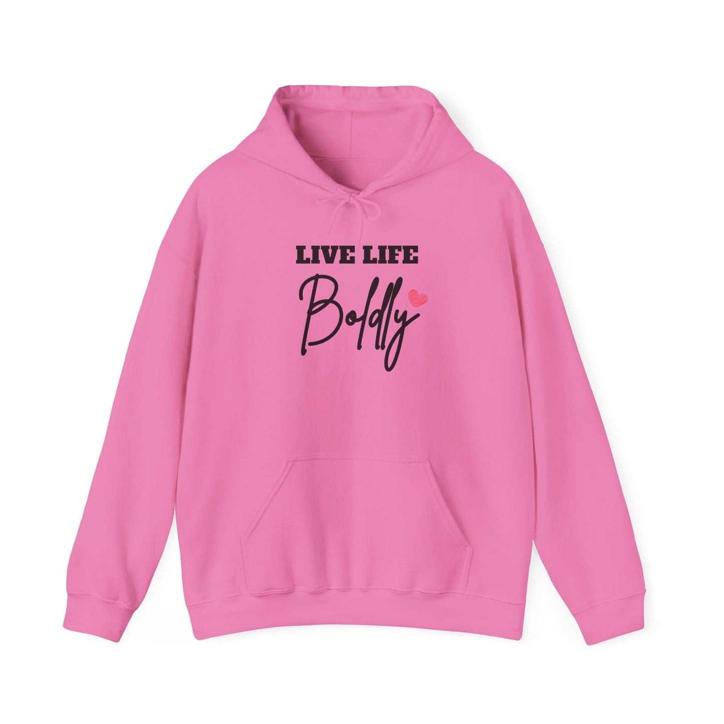 Live Life Boldly Unisex Heavy Blend™ Hooded Sweatshirt