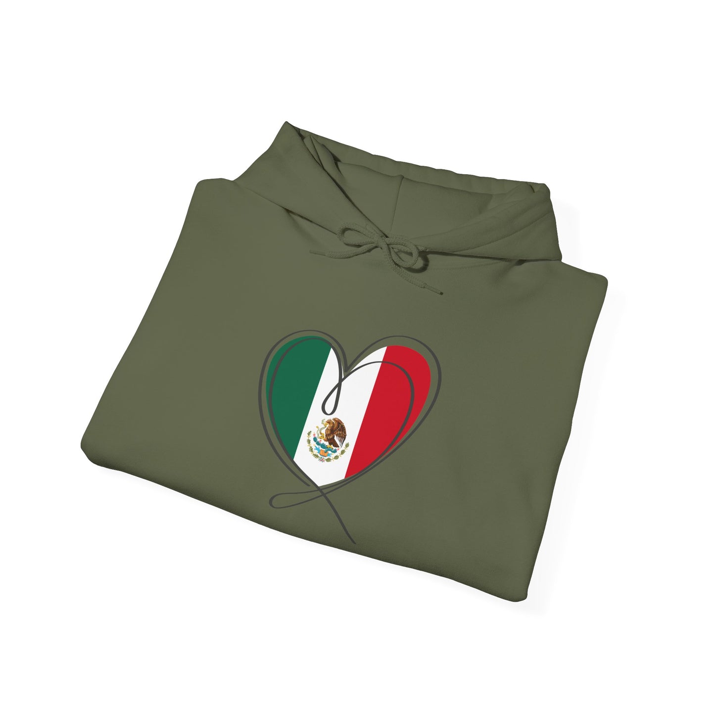 Corazón Mexicano - Chihuahua Heart Hoodie