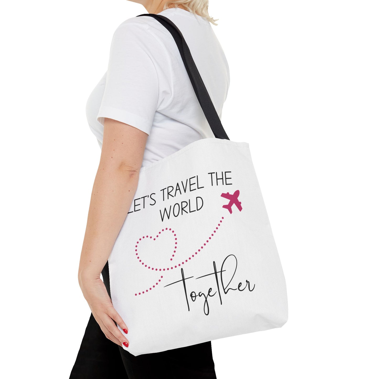 Let's Travel Together Tote Bag