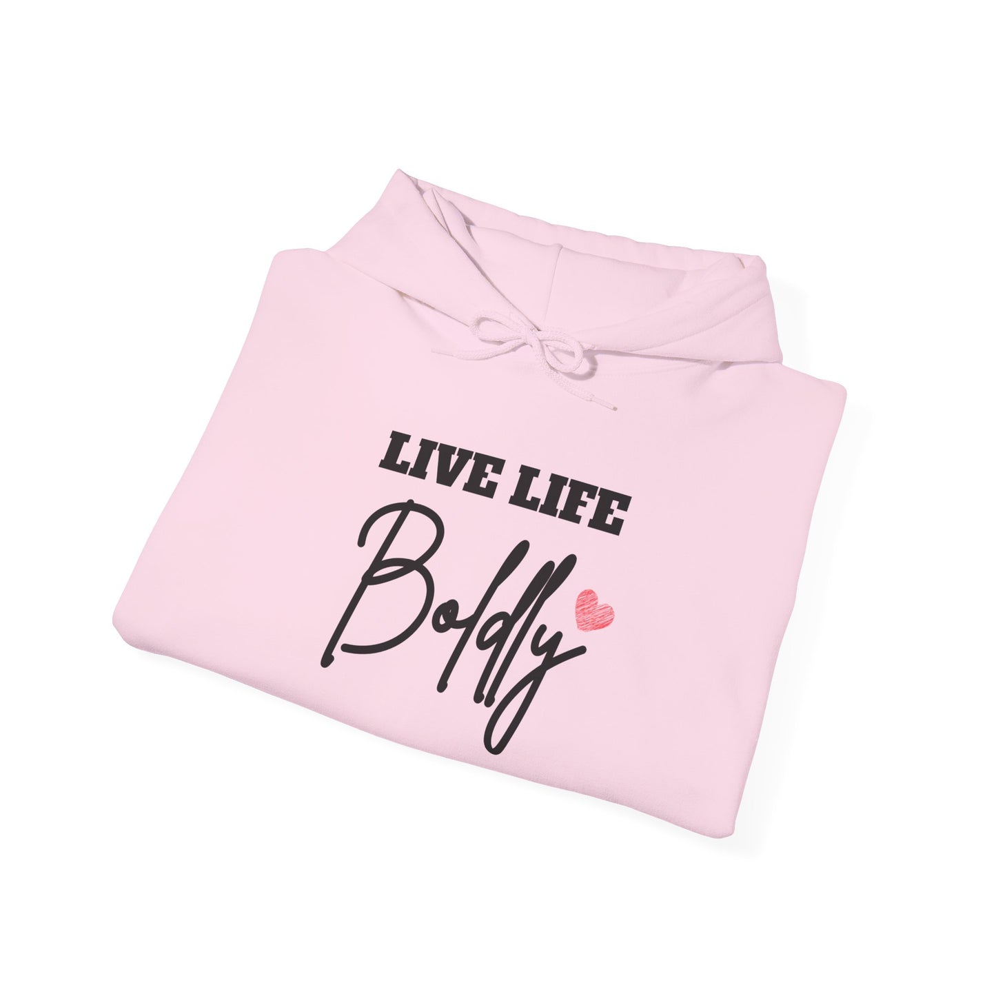 Live Life Boldly Unisex Heavy Blend™ Hooded Sweatshirt