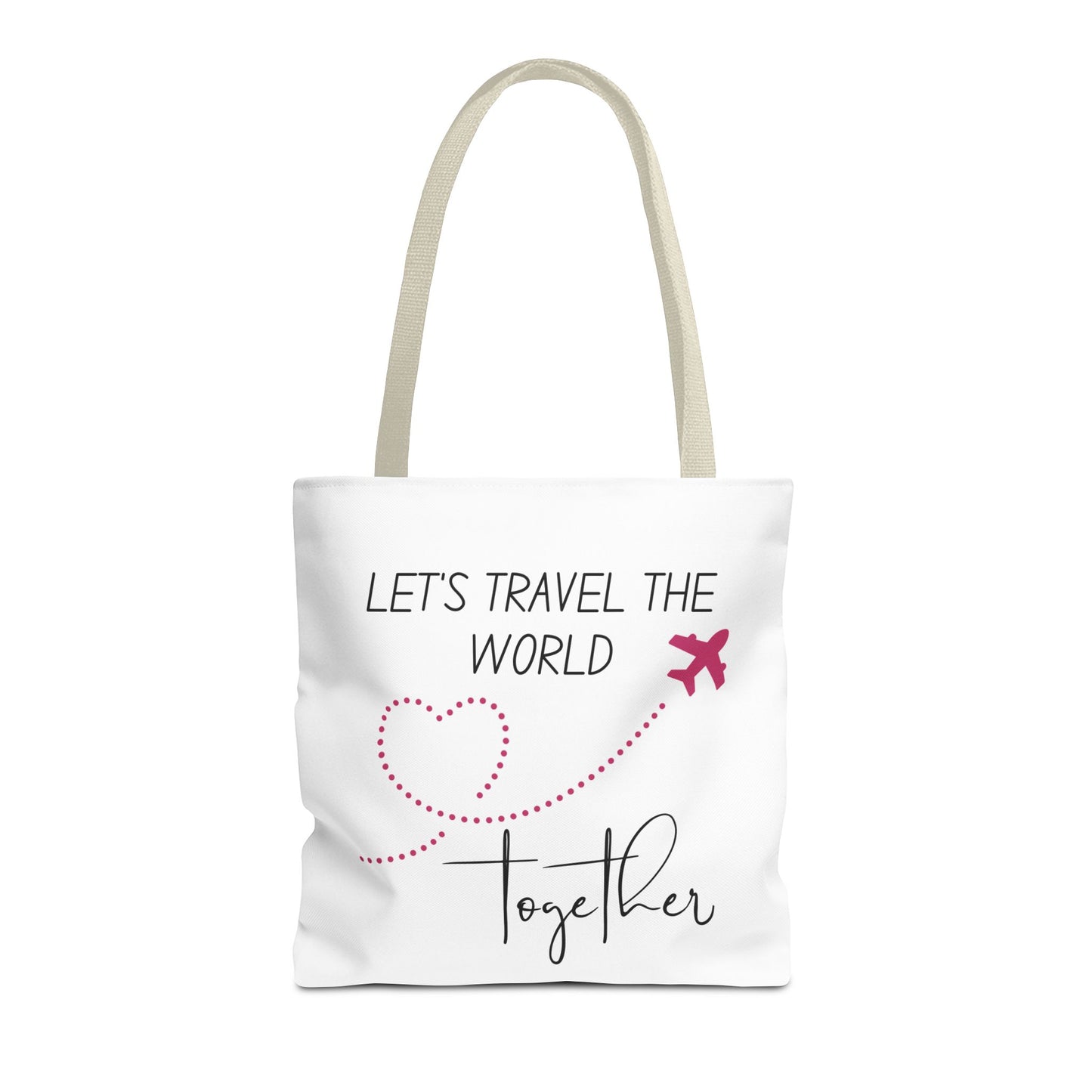 Let's Travel Together Tote Bag