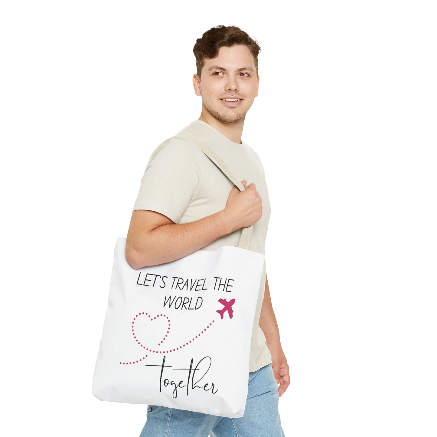 Let's Travel Together Tote Bag
