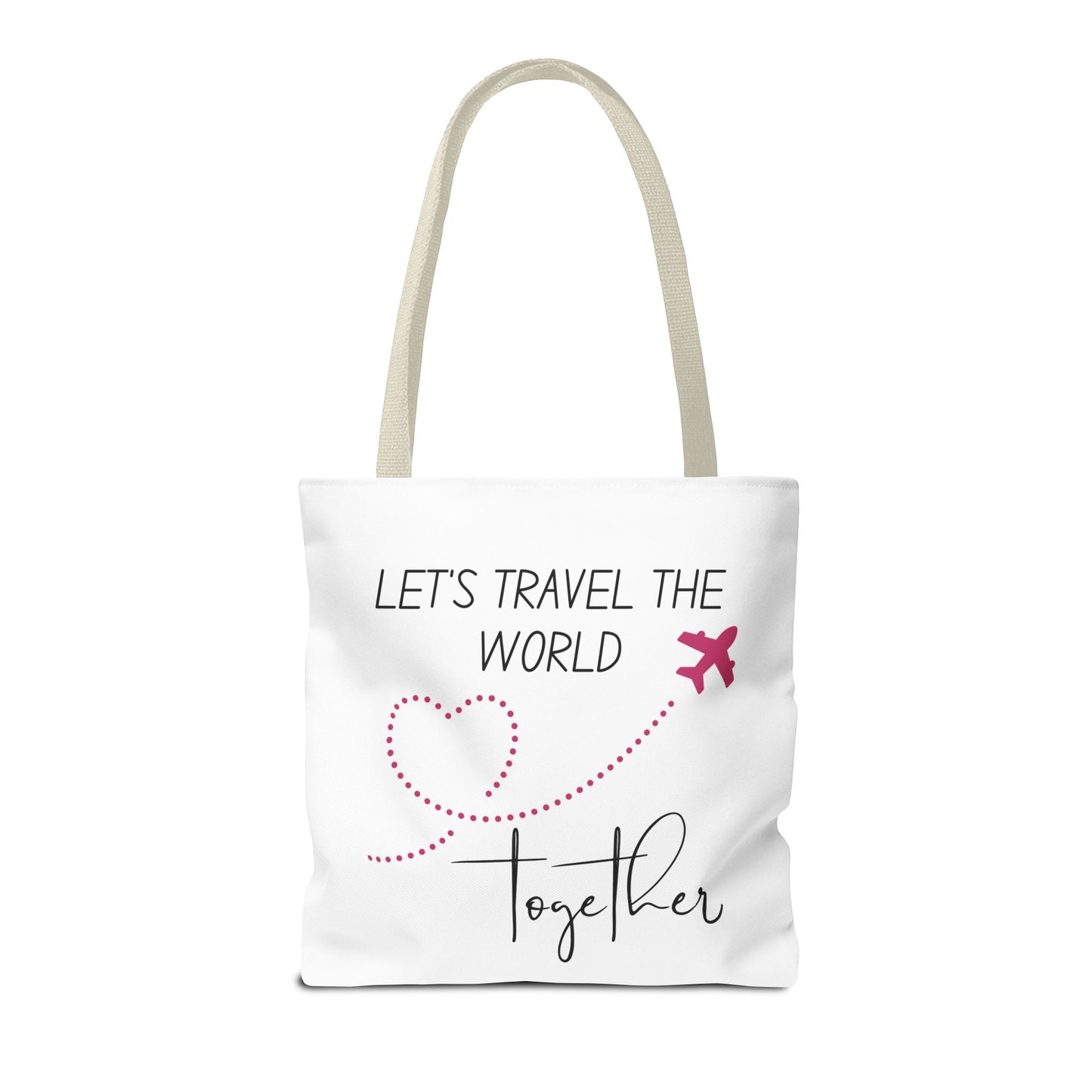 Let's Travel Together Tote Bag